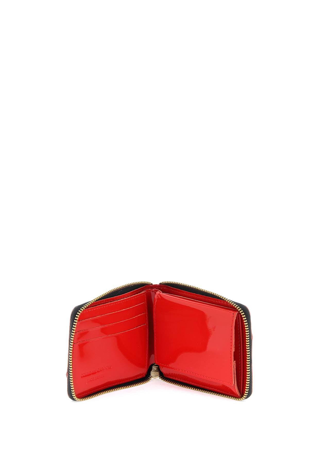 Comme Des Garçons Patent Leather Zip-Around Wallet image 1