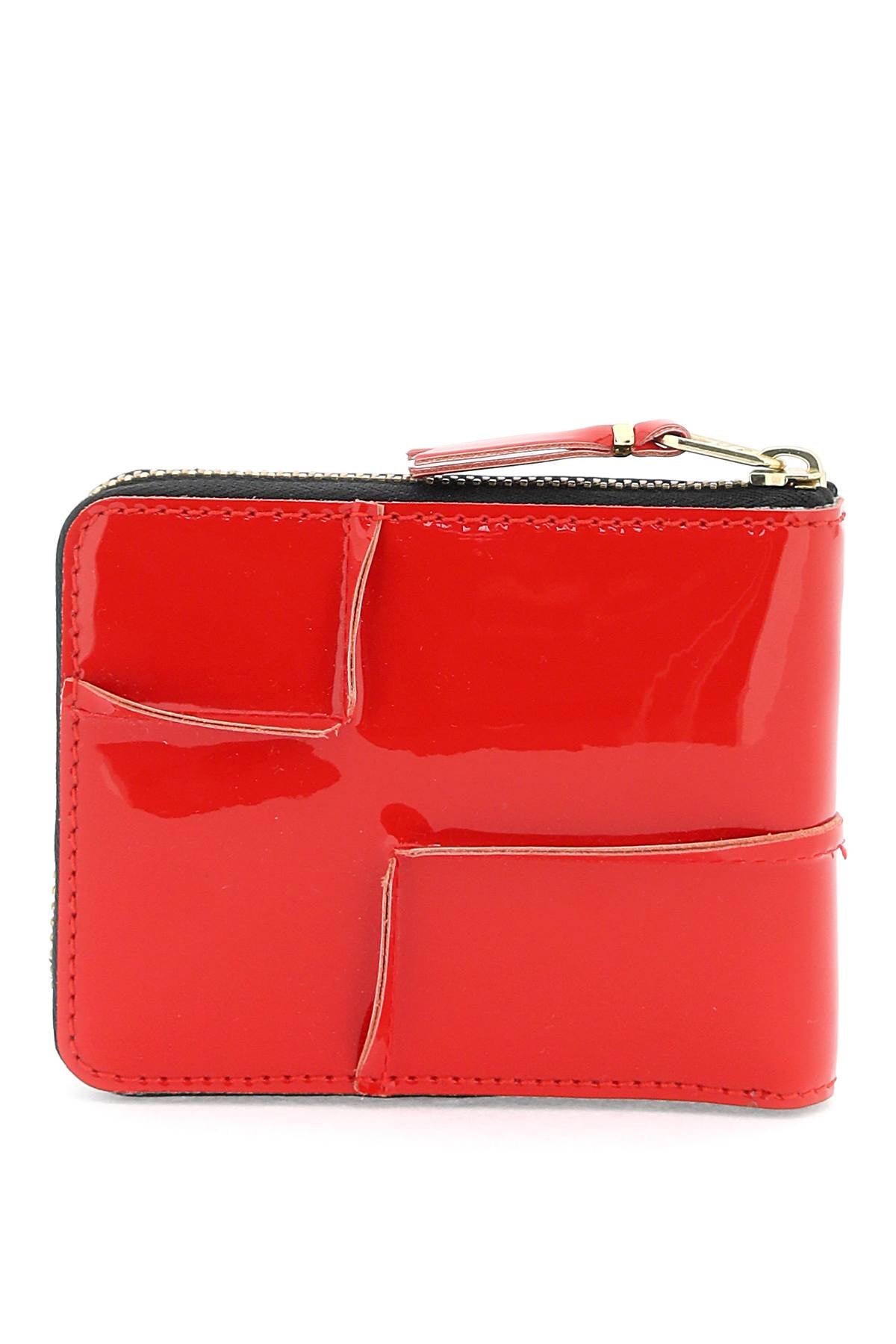 Comme Des Garçons Patent Leather Zip-Around Wallet image 2