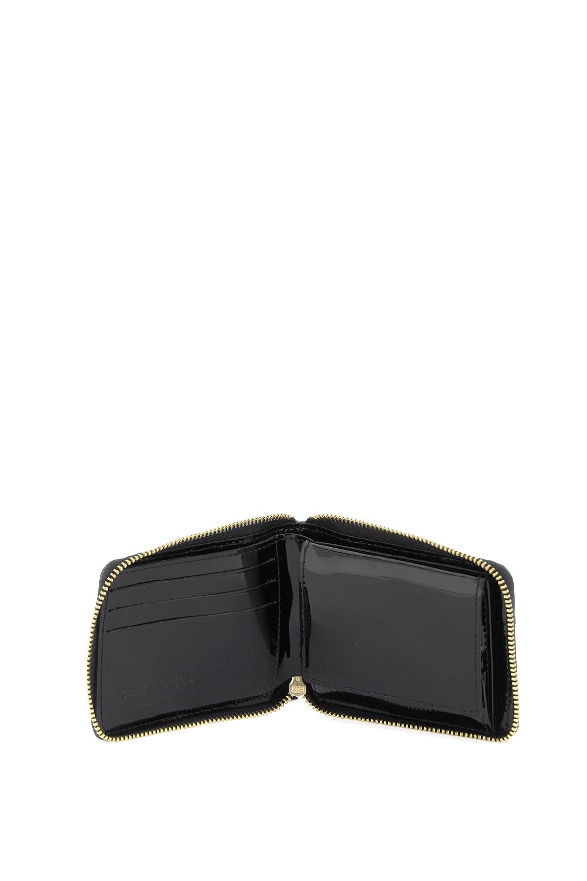 Comme Des Garçons Patent Leather Zip-Around Wallet image 1