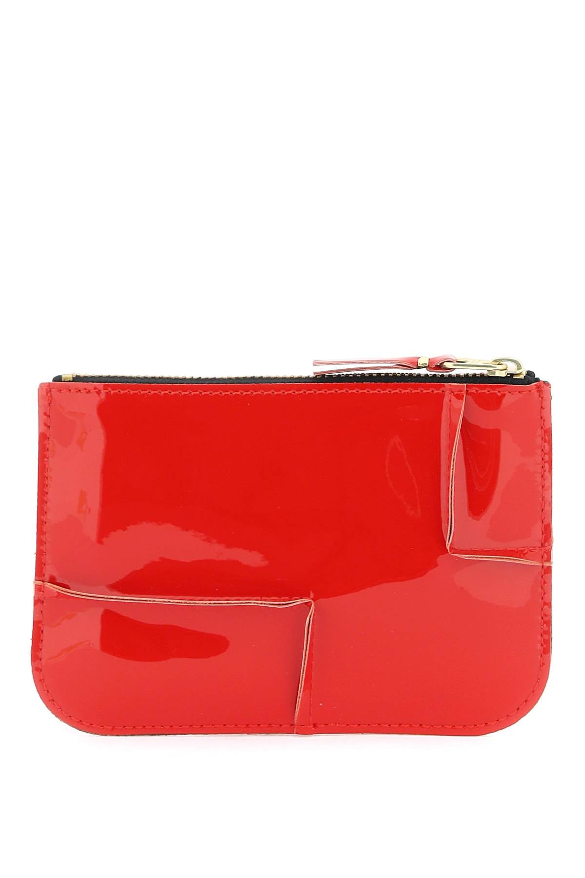 Comme des Garçons Patent Leather Zip-Around Wallet image 2