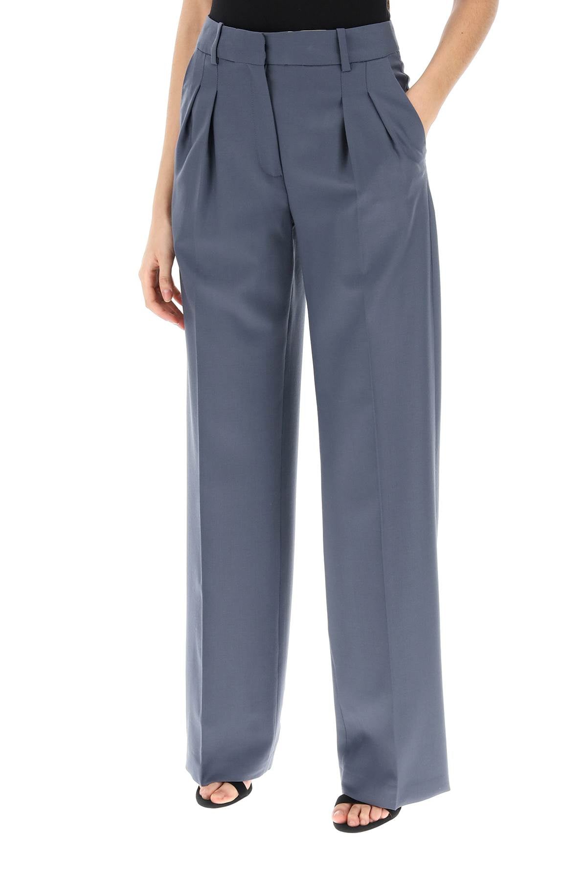 Loulou Studio Sbiru Double Pleat Trousers image 3