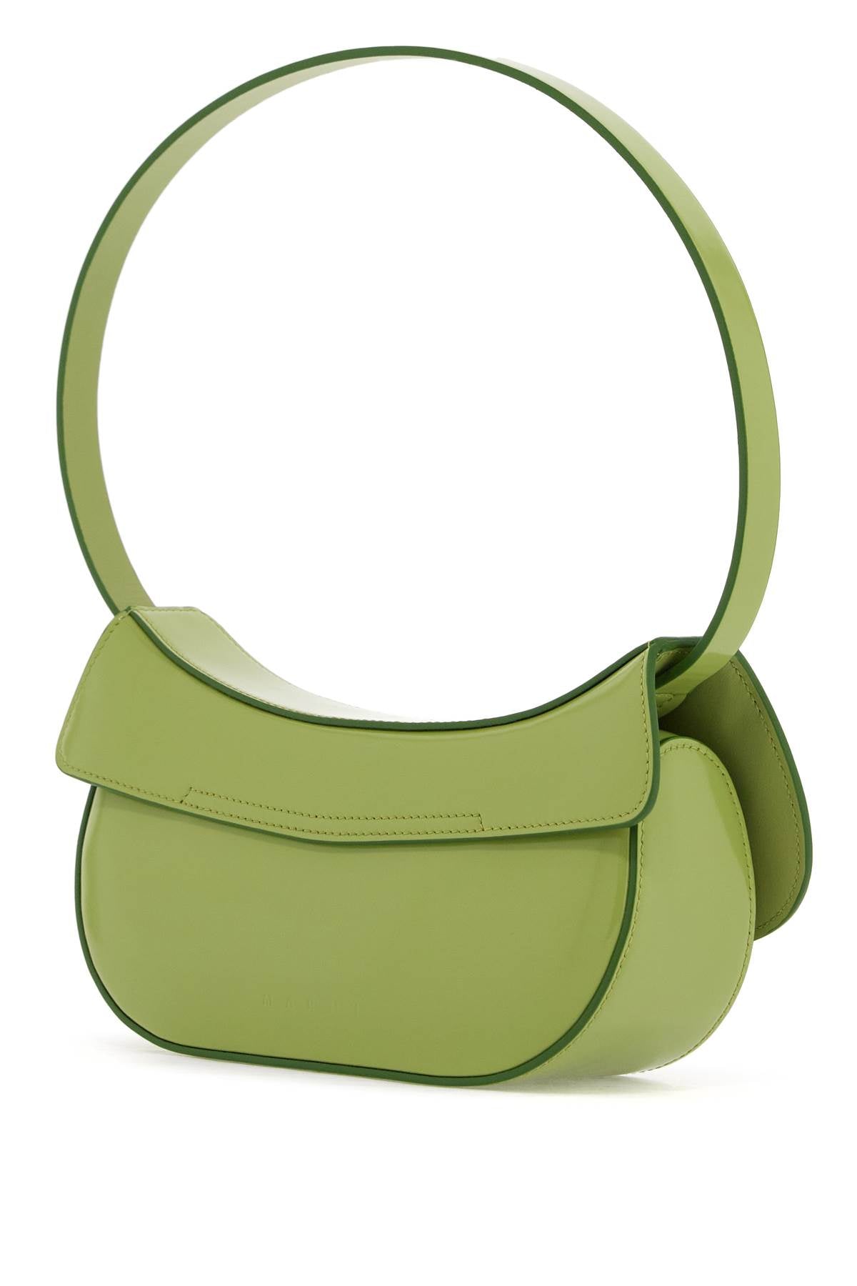 Marni Small Butterfly Brushed Leather Hobo Bag image 1