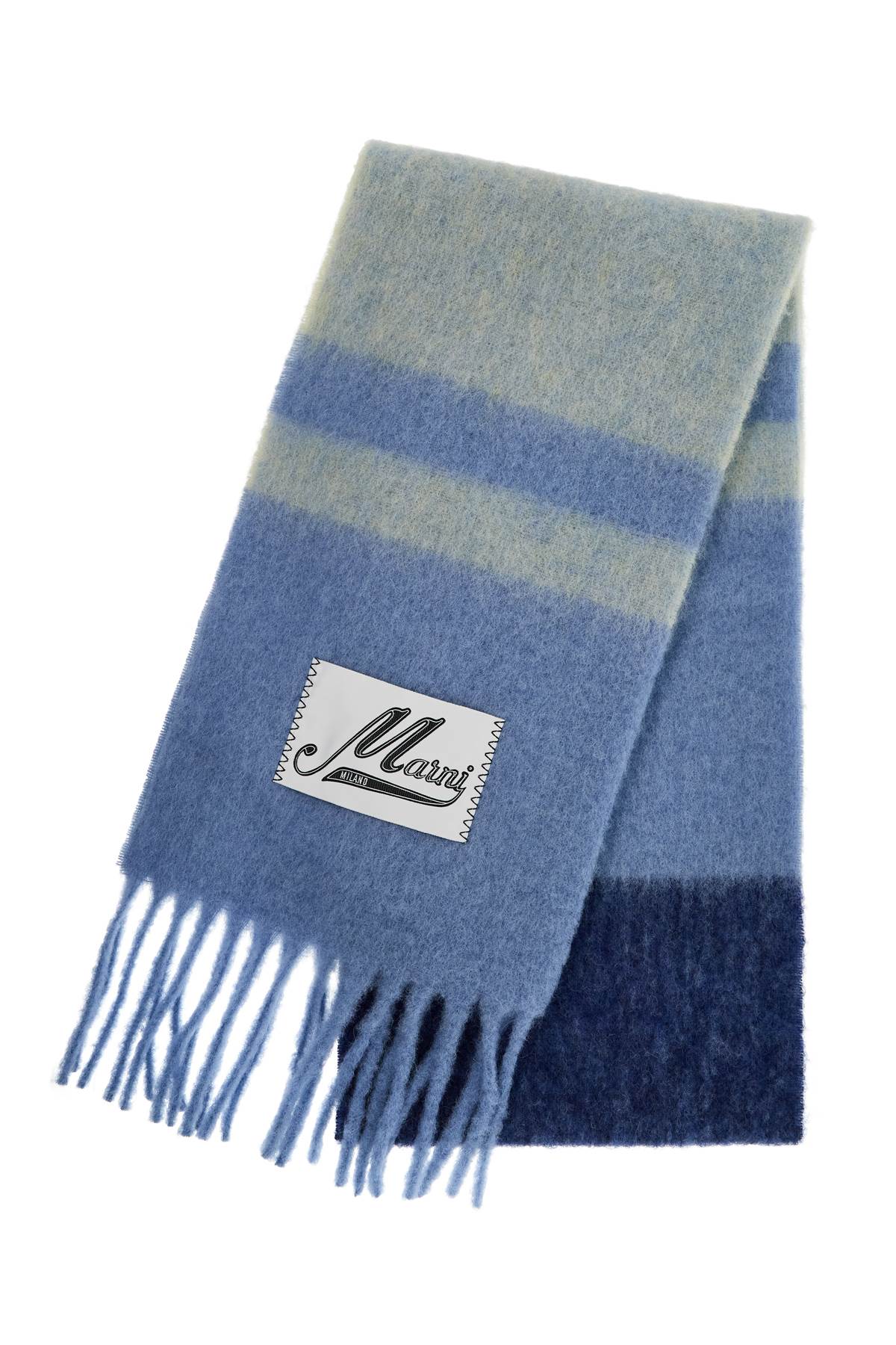 Marni mohair scarf for stylish image 2