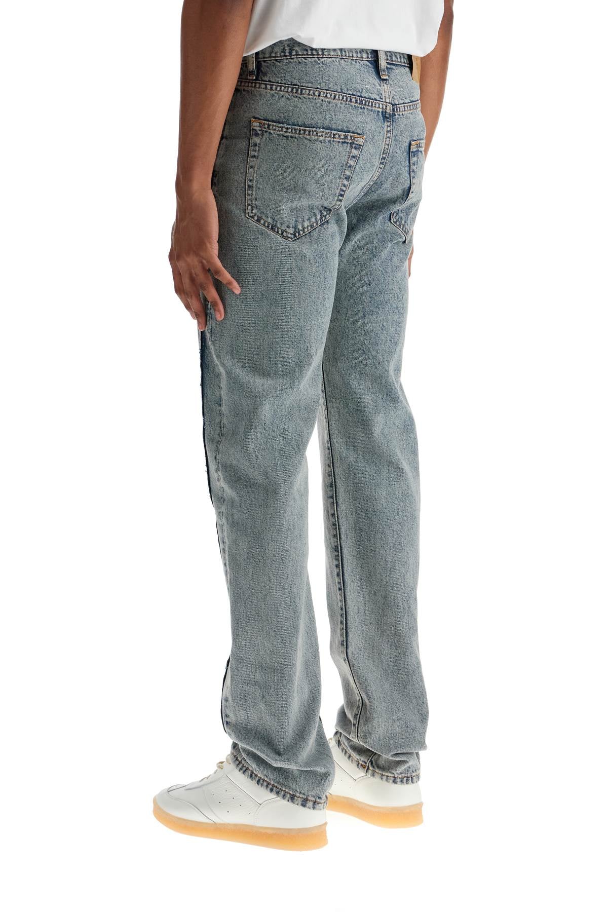 MM6 Maison Margiela Contrast Panel Denim Jeans image 2