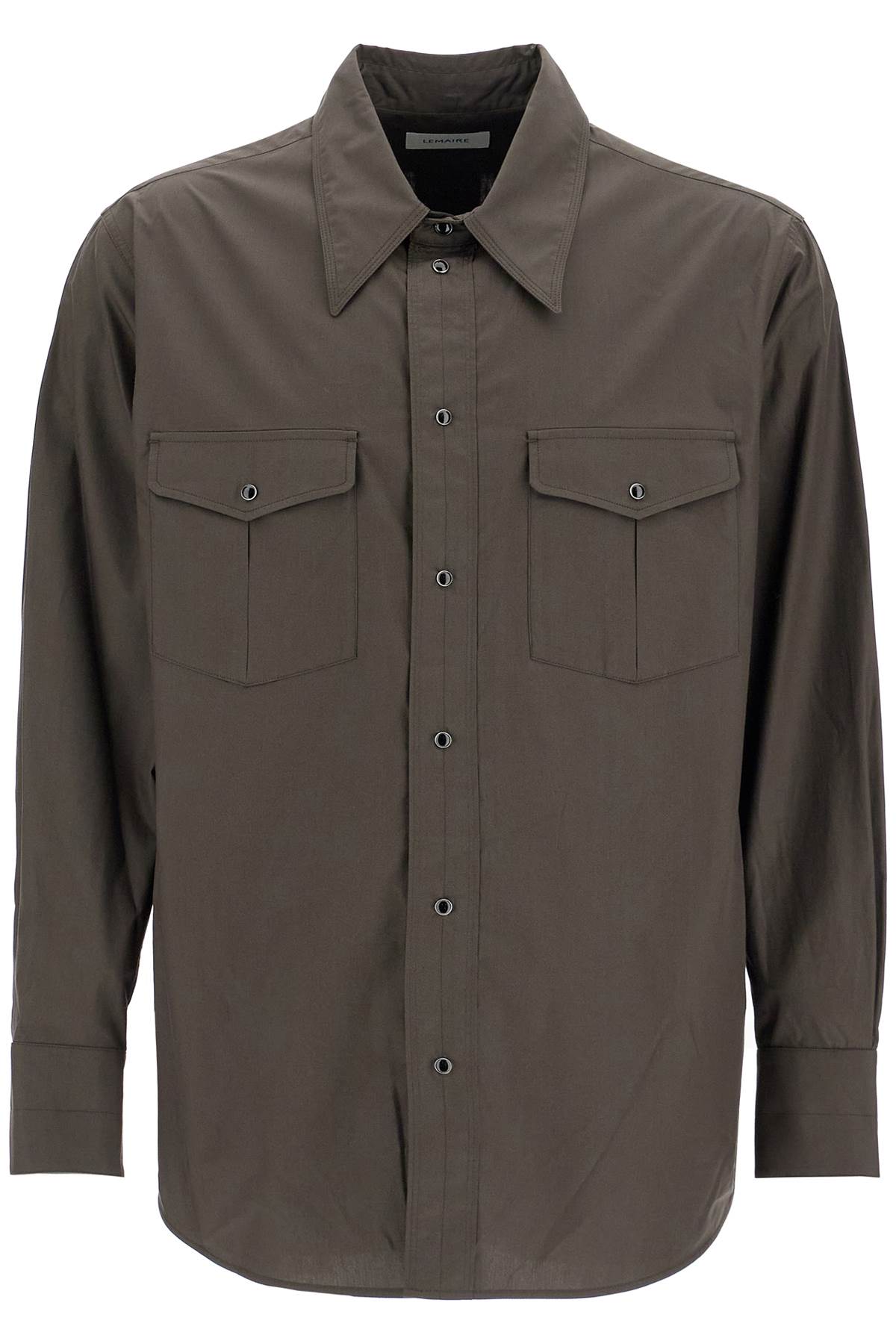 Lemaire western shirt with snap buttons image 0