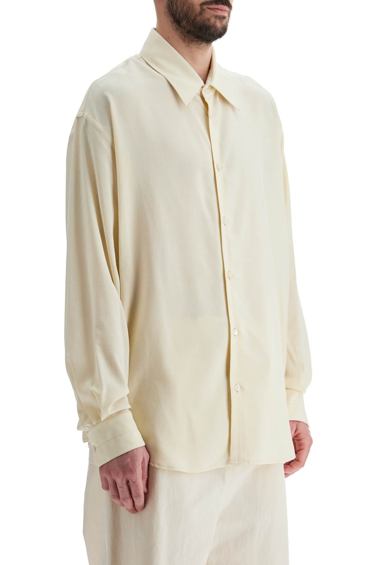 Lemaire Relaxed Fit Wool Blend Shirt image 1