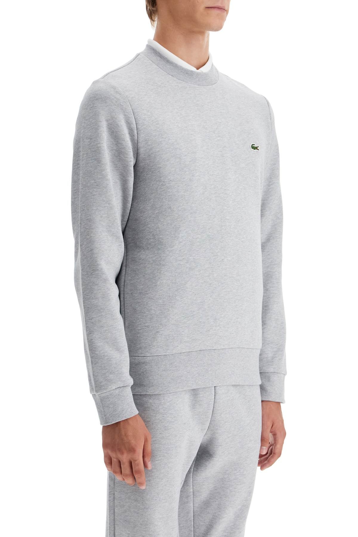 Lacoste Classic Fit Crewneck Sweatshirt - Organic Cotton image 1