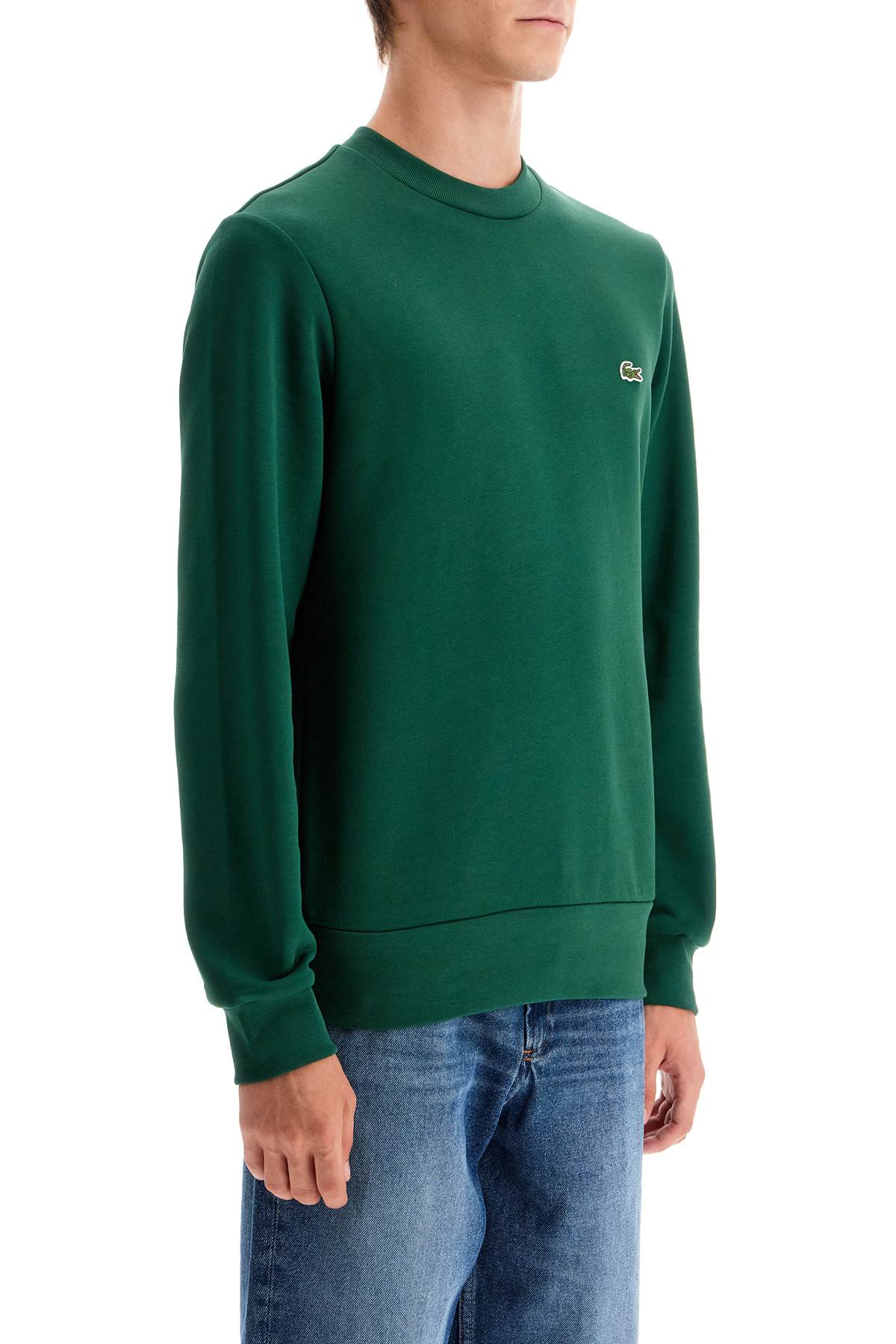 Lacoste classic fit crewneck sweatshirt image 1