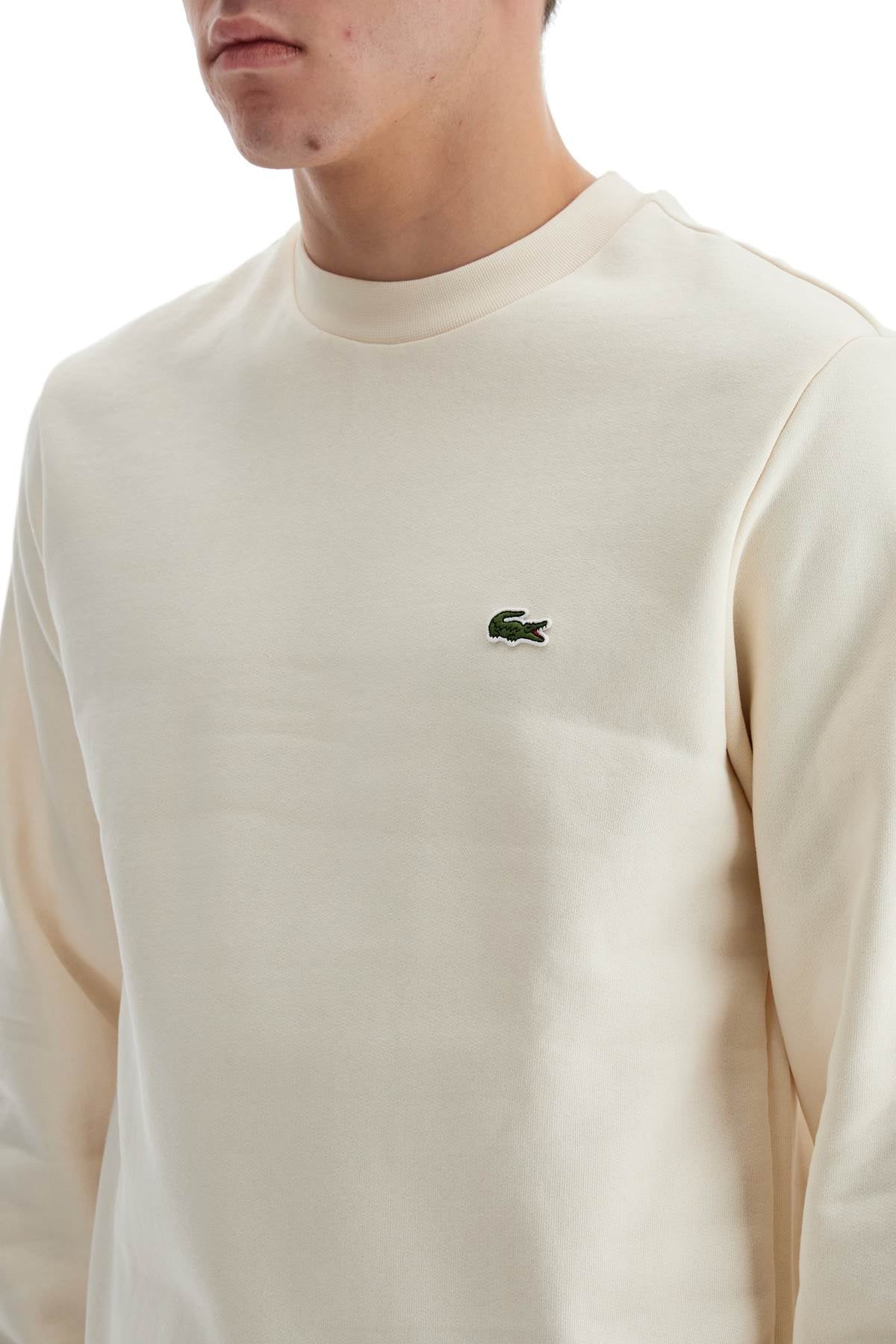 Lacoste Men's Classic Fit Crewneck Sweatshirt with Crocodile Logo image 3