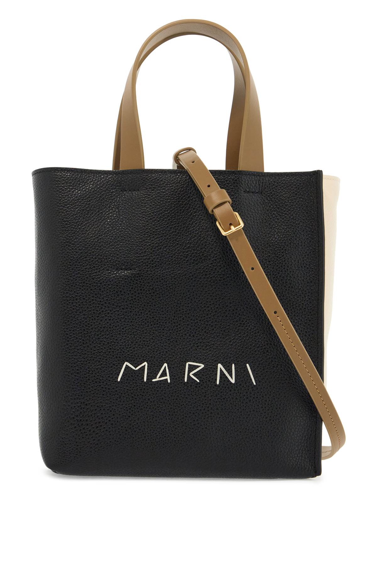 Marni Museo Soft Mini Tote Bag - Colorblock Leather image 0