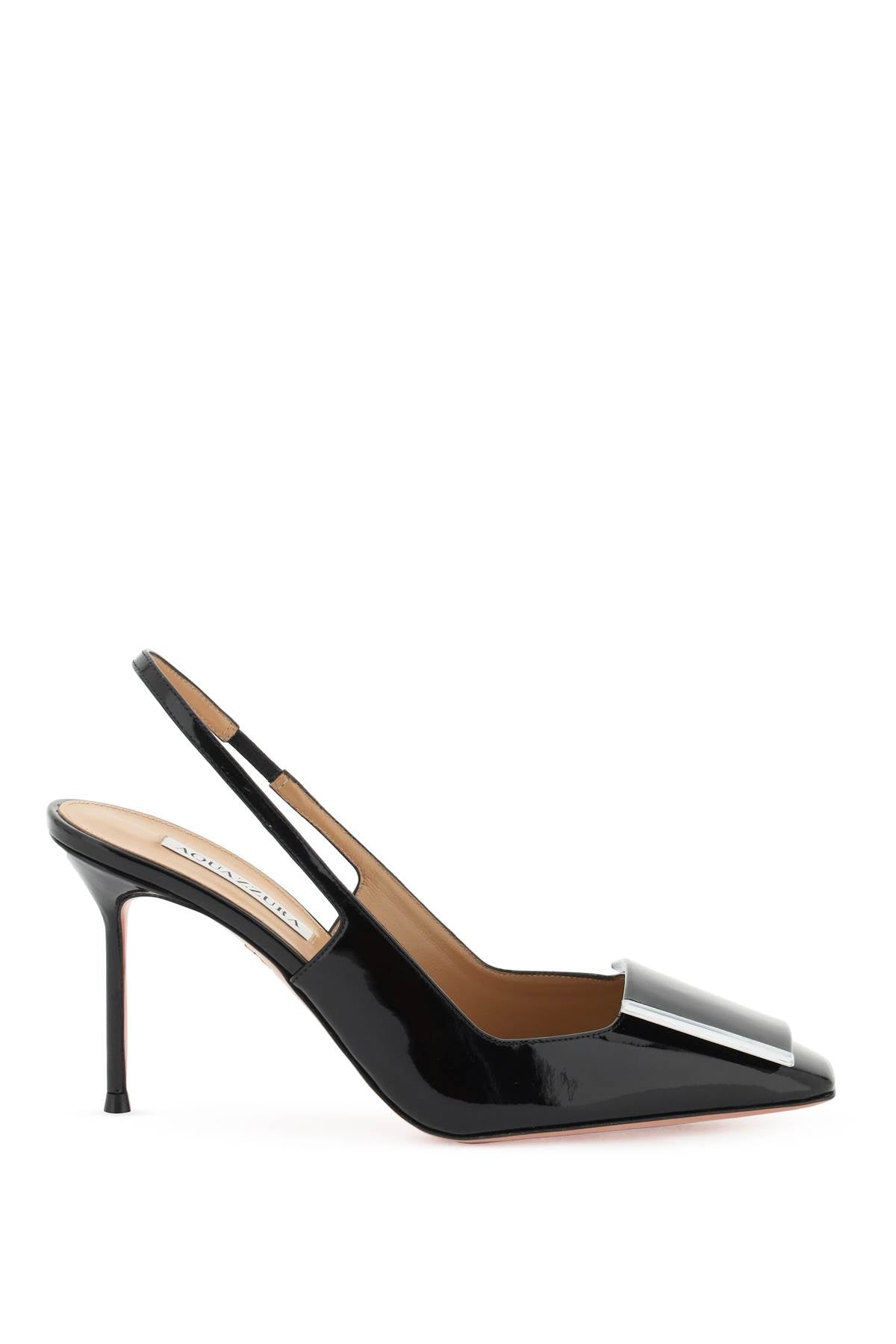 Aquazzura Shibuya Patent Leather Slingback Pumps image 0