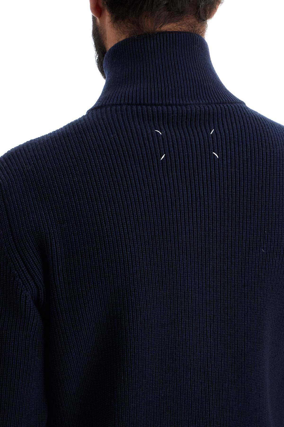 Maison Margiela Brioche Knit Zip-Up Cardigan image 3