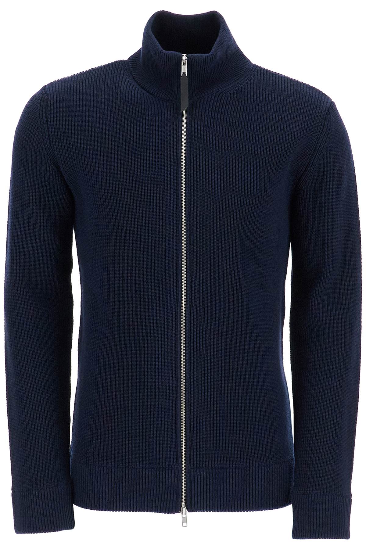 Maison Margiela Brioche Knit Zip-Up Cardigan image 0