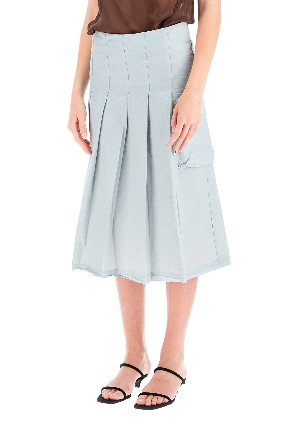 Paloma Wool Ina Pleated Midi Skirt image 3