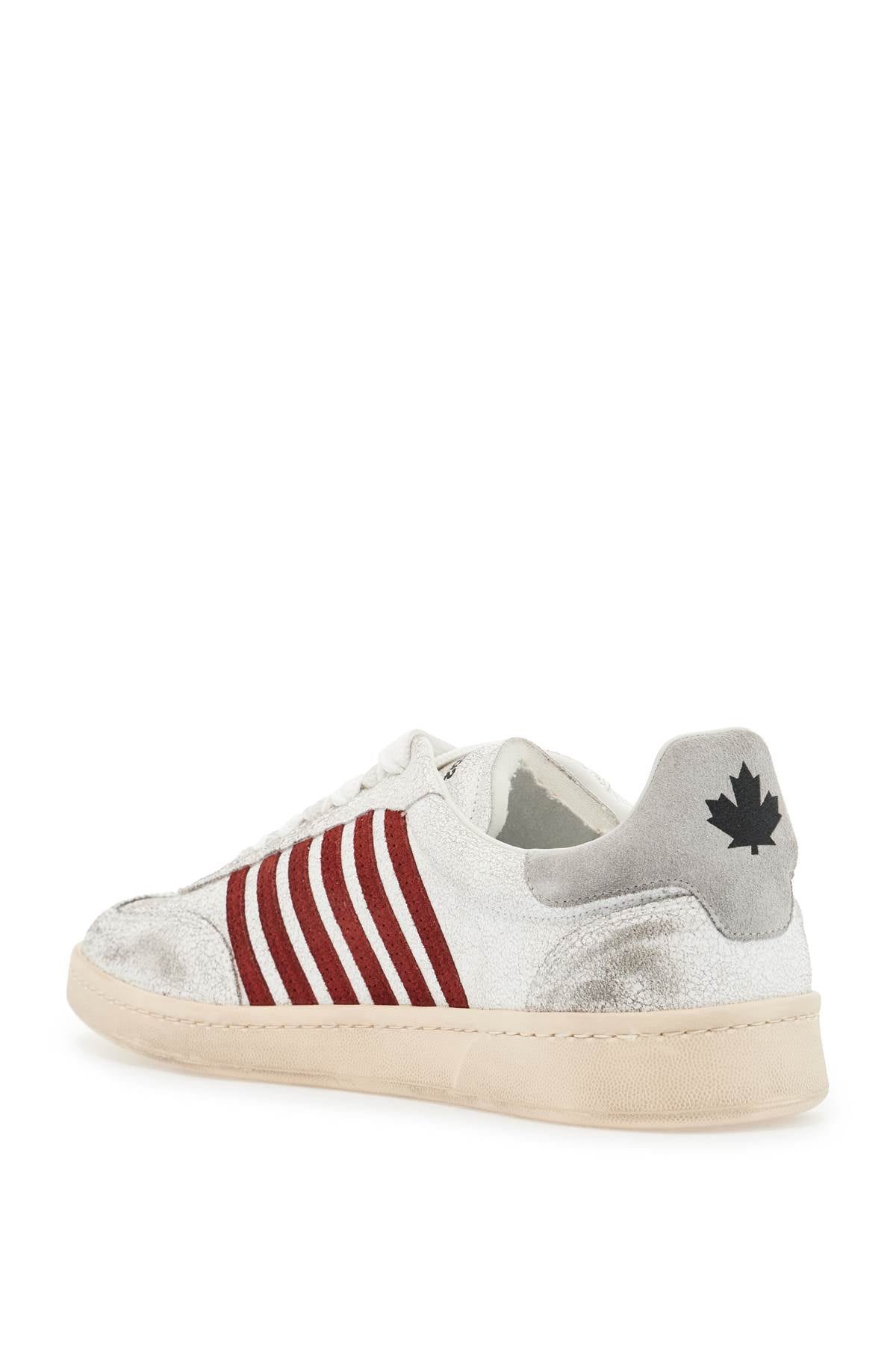 Dsquared2 Boxer Distressed Leather Sneakers image 2