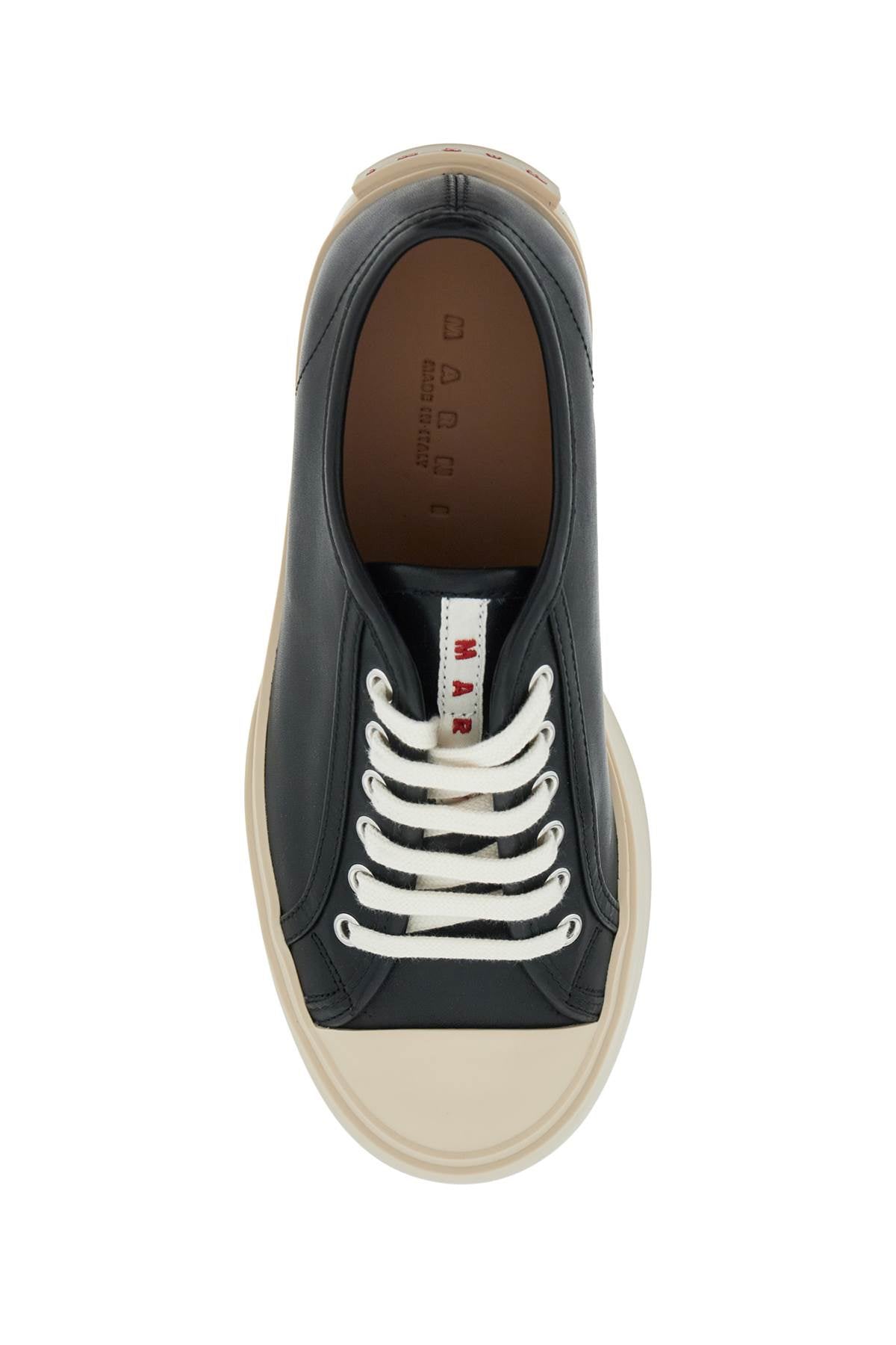 Marni pablo leather sneakers in seven image 1