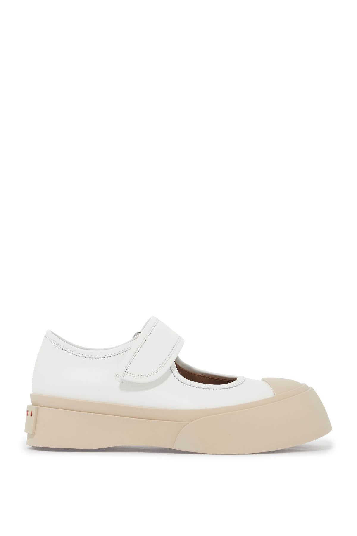 Marni pablo mary jane nappa leather sneakers image 0