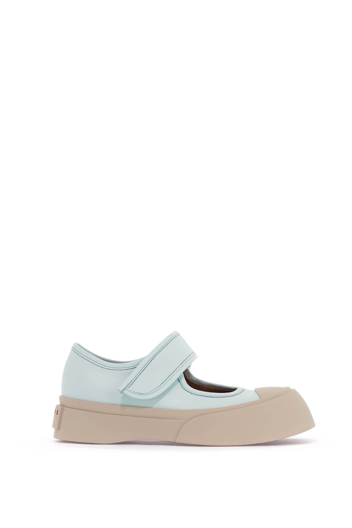 Marni pablo mary jane nappa leather sneakers image 0