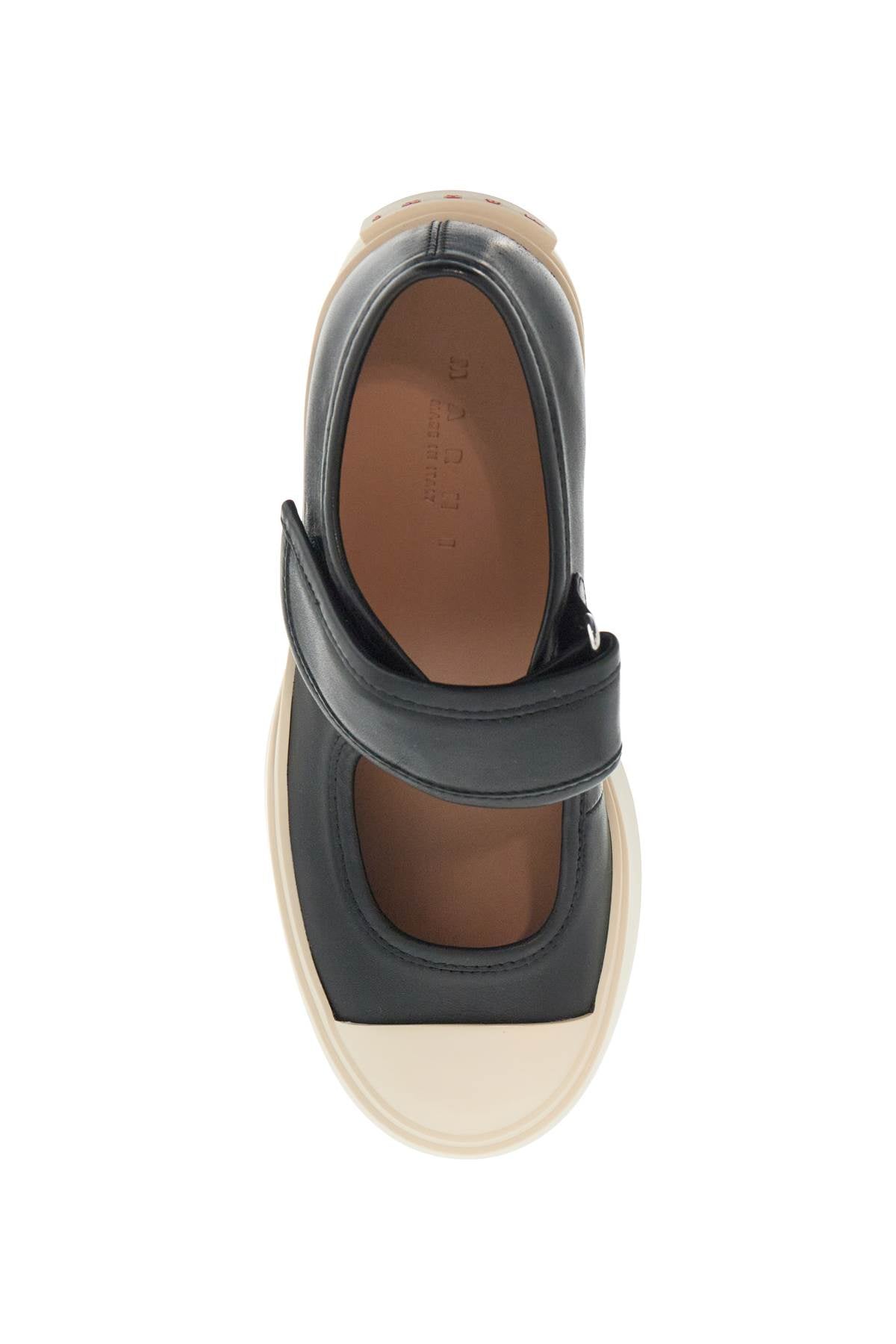 Marni Pablo Mary Jane Nappa Leather Platform Sneakers image 1