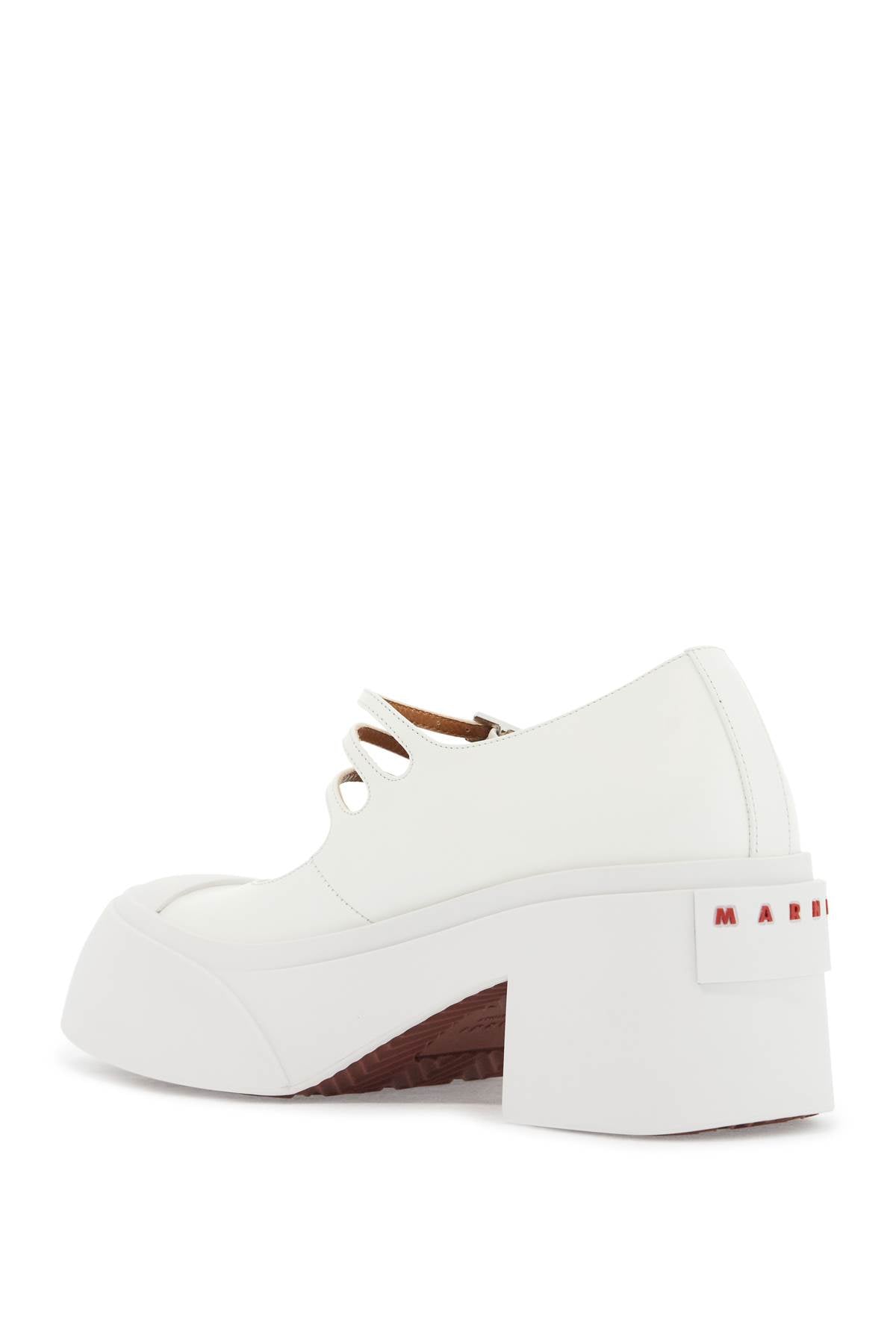 Marni Mary Jane Pablo Leather Platform Shoes image 2