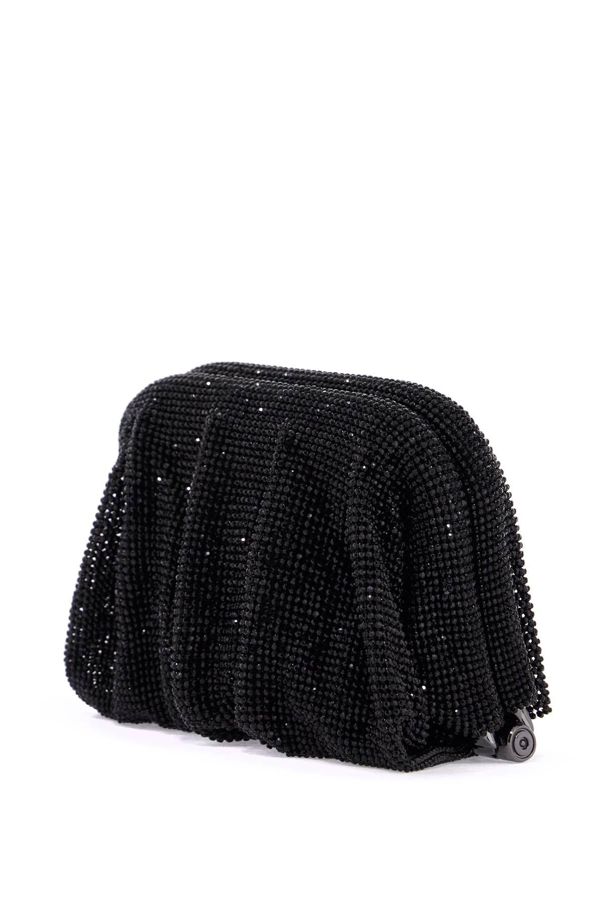 Benedetta Bruzziches compact bag venus la petite in black rhinestones image 1