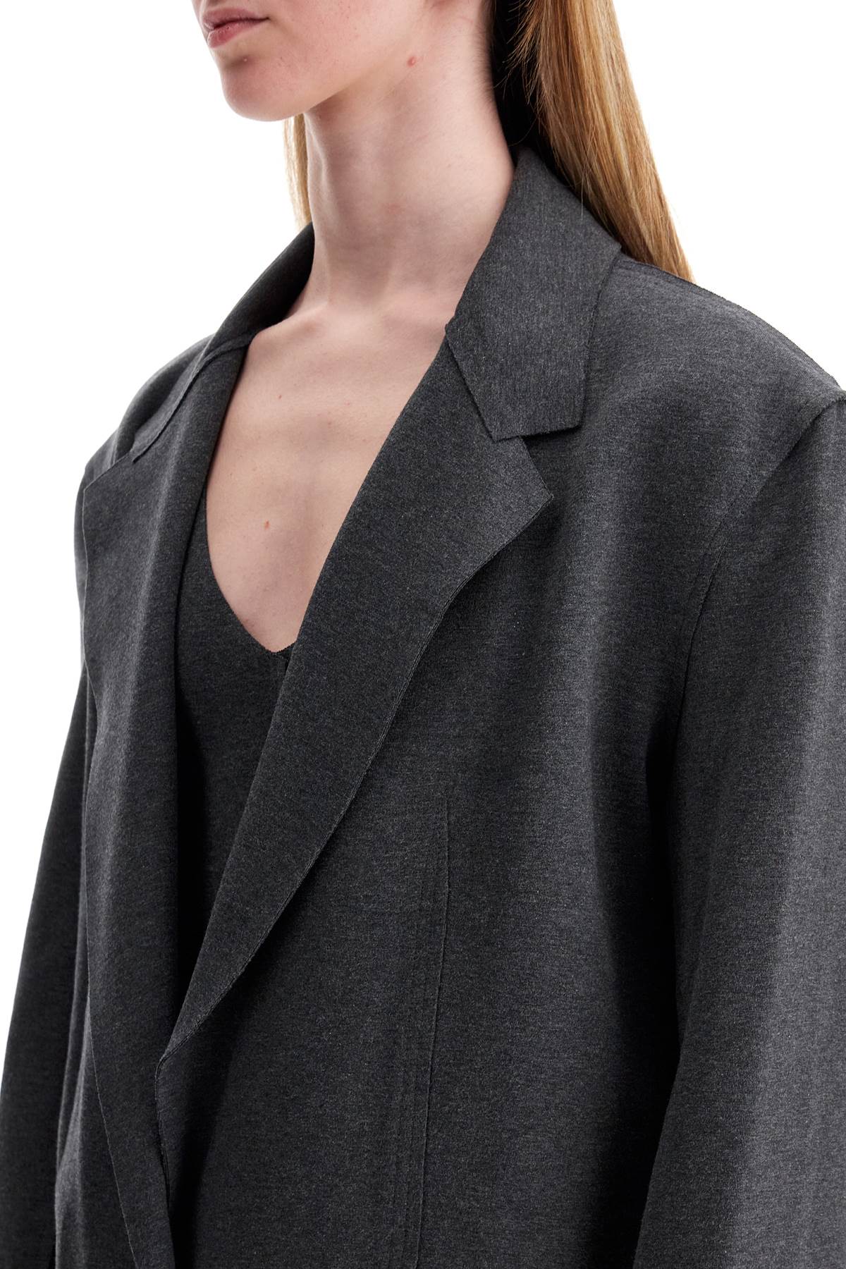 Norma Kamali Oversized Jersey Blazer image 3