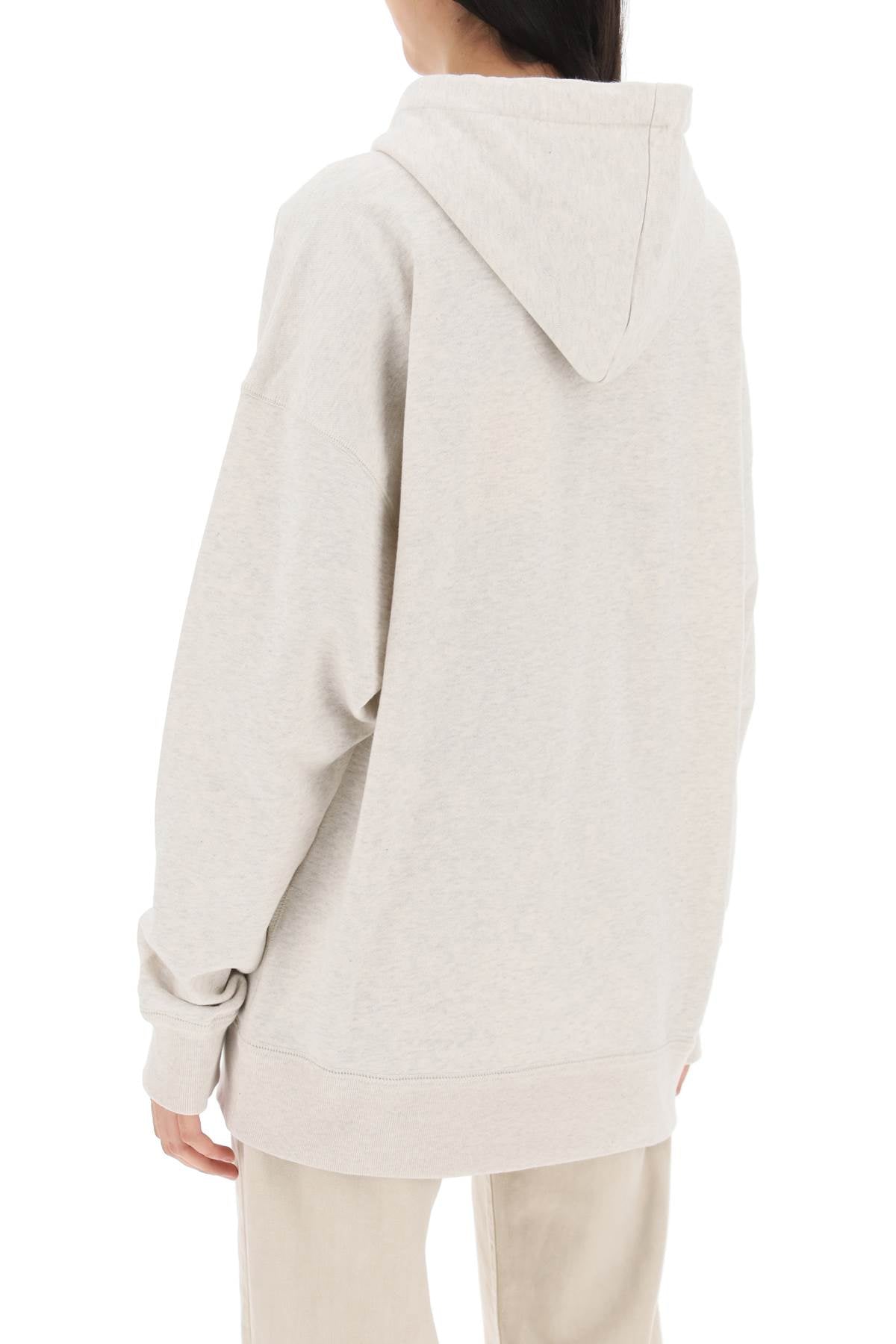 Isabel Marant Etoile mansel sweatshirt with metallic logo image 2