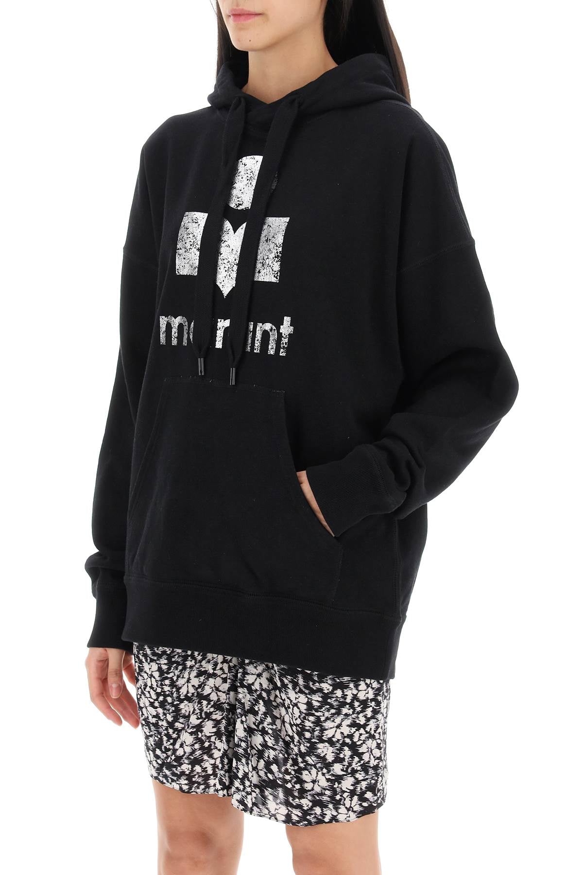 Isabel Marant Etoile Mansel Sweatshirt with Metallic Logo image 3