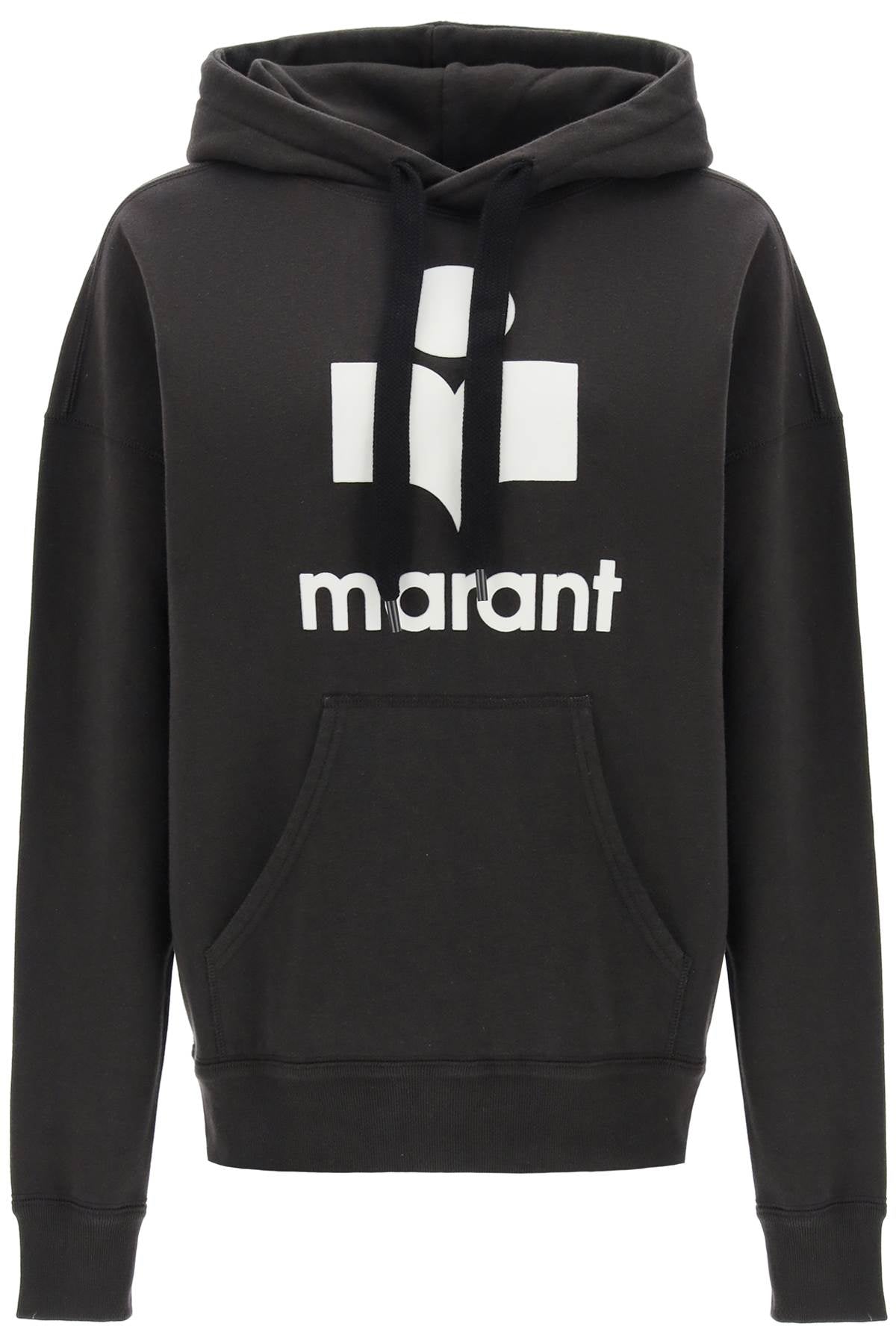 Isabel Marant Etoile Mansel Flocked Logo Hoodie image 0