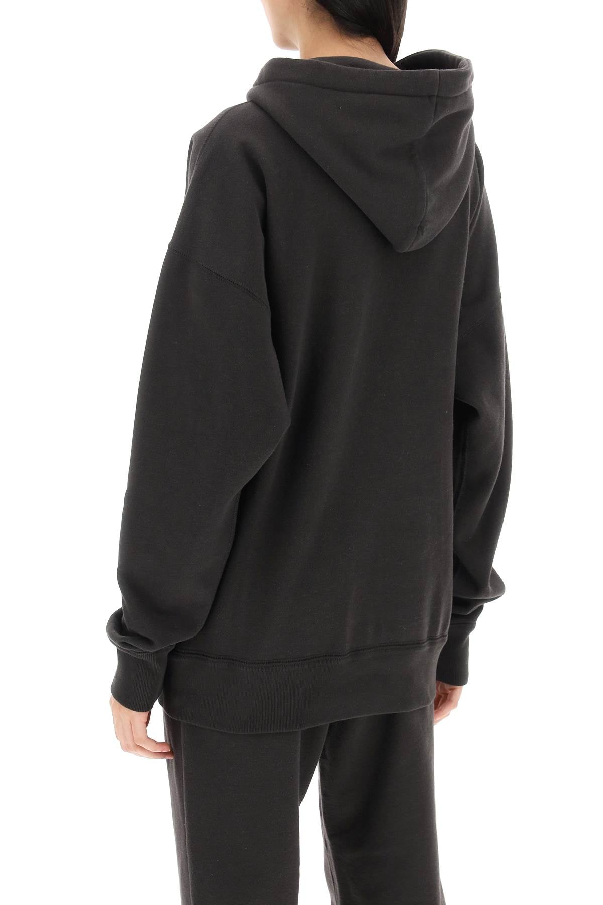 Isabel Marant Etoile Mansel Flocked Logo Hoodie image 2