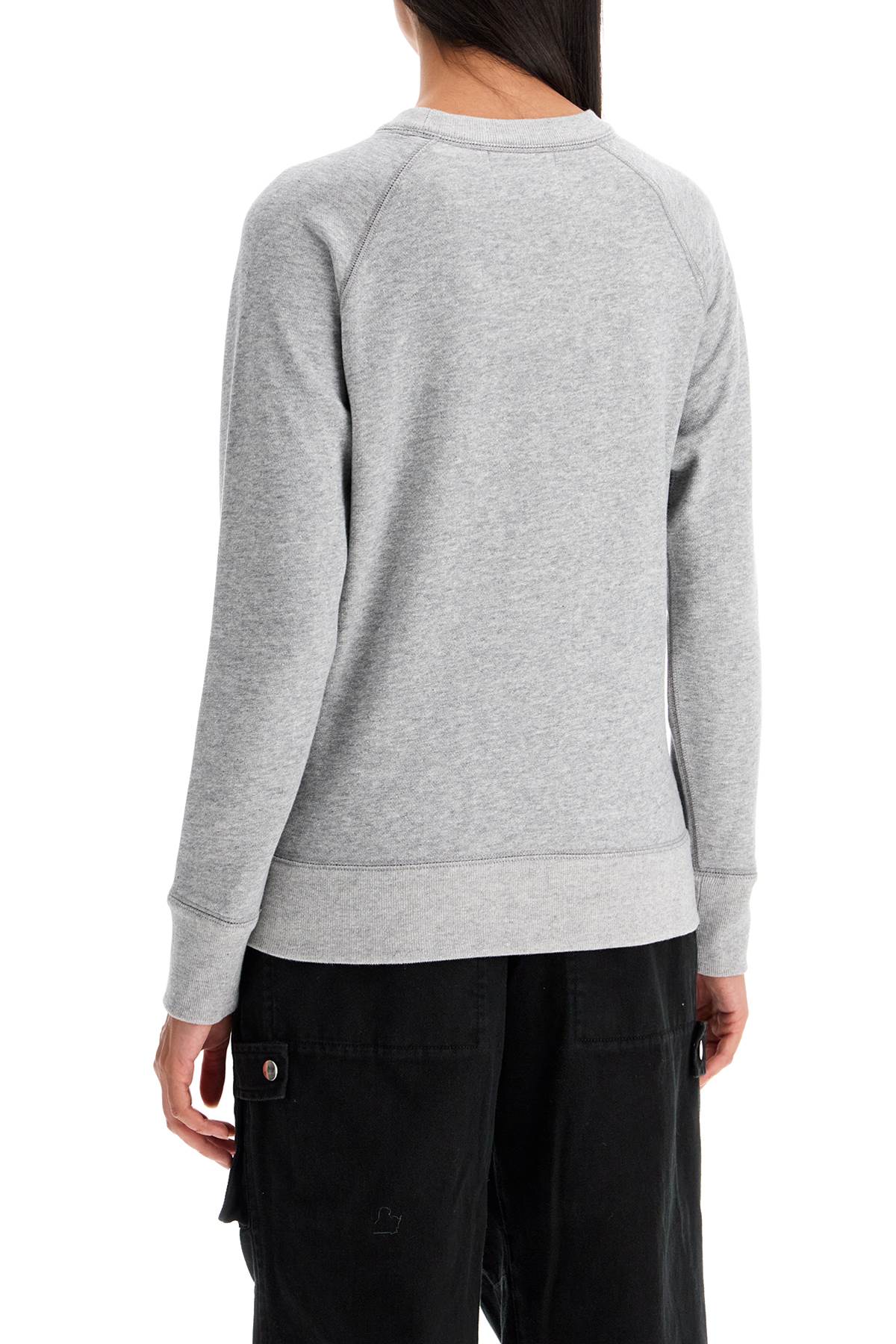 Isabel Marant Etoile milla cotton sweatshirt with round neck image 2