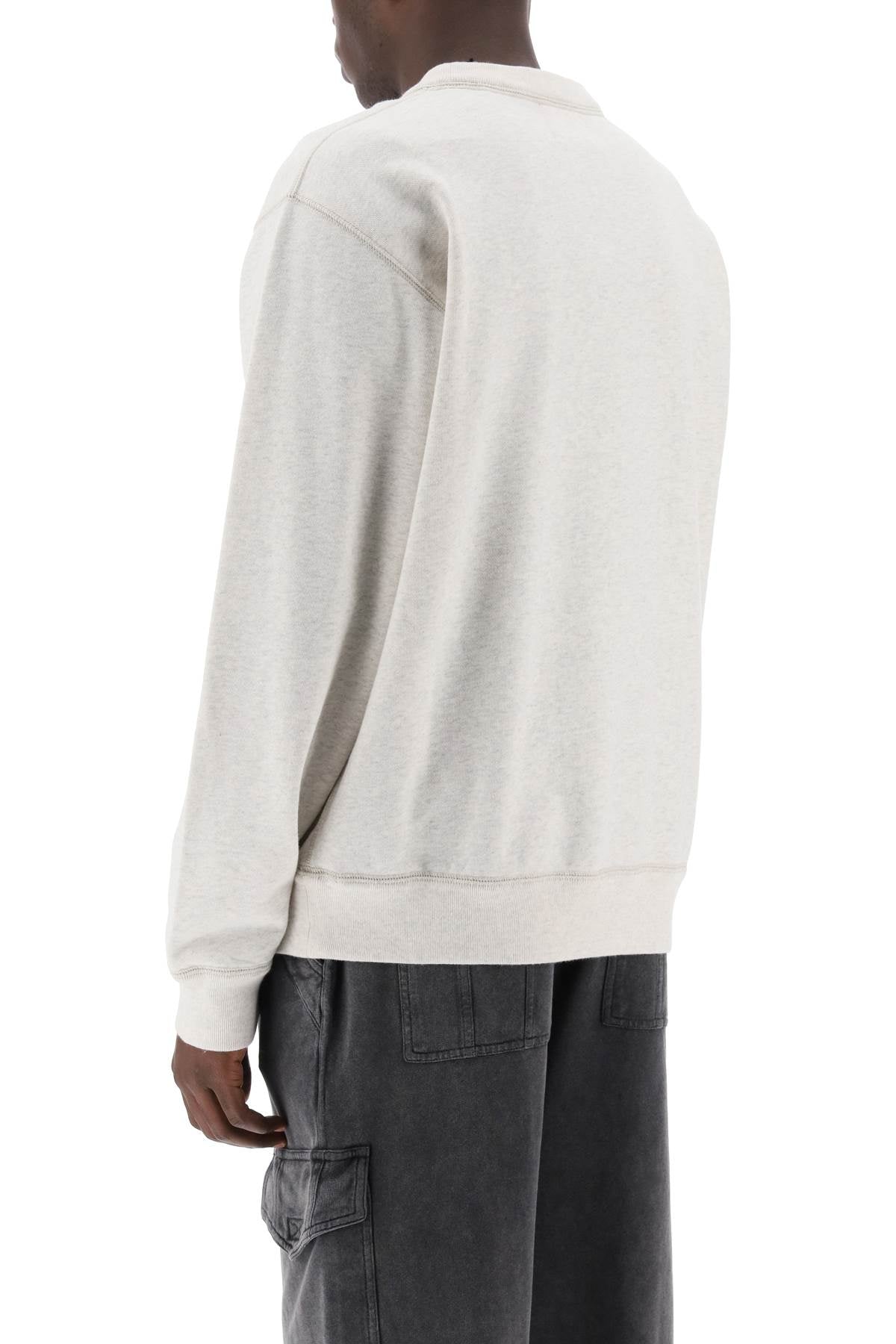 Marant mikoy flocked logo sweatshirt image 2