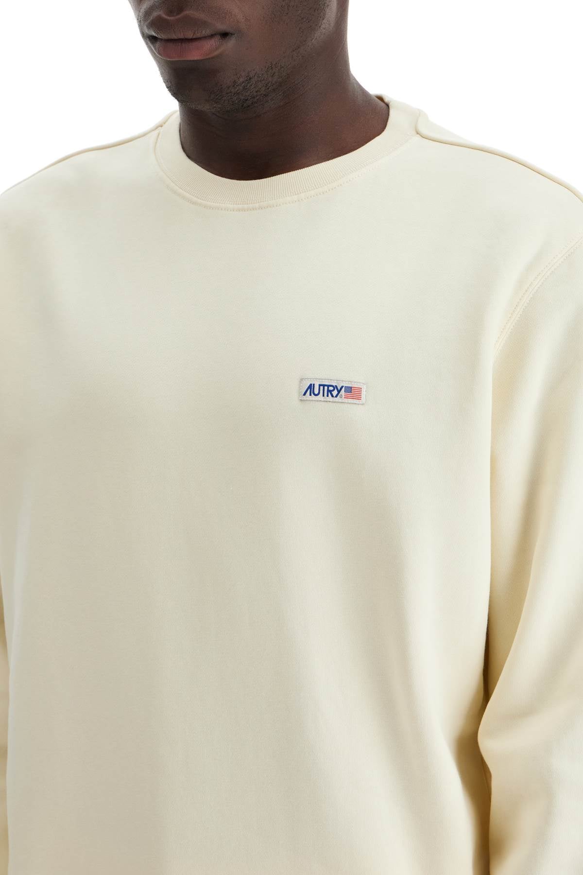 Autry relaxed fit crewneck sweat image 3