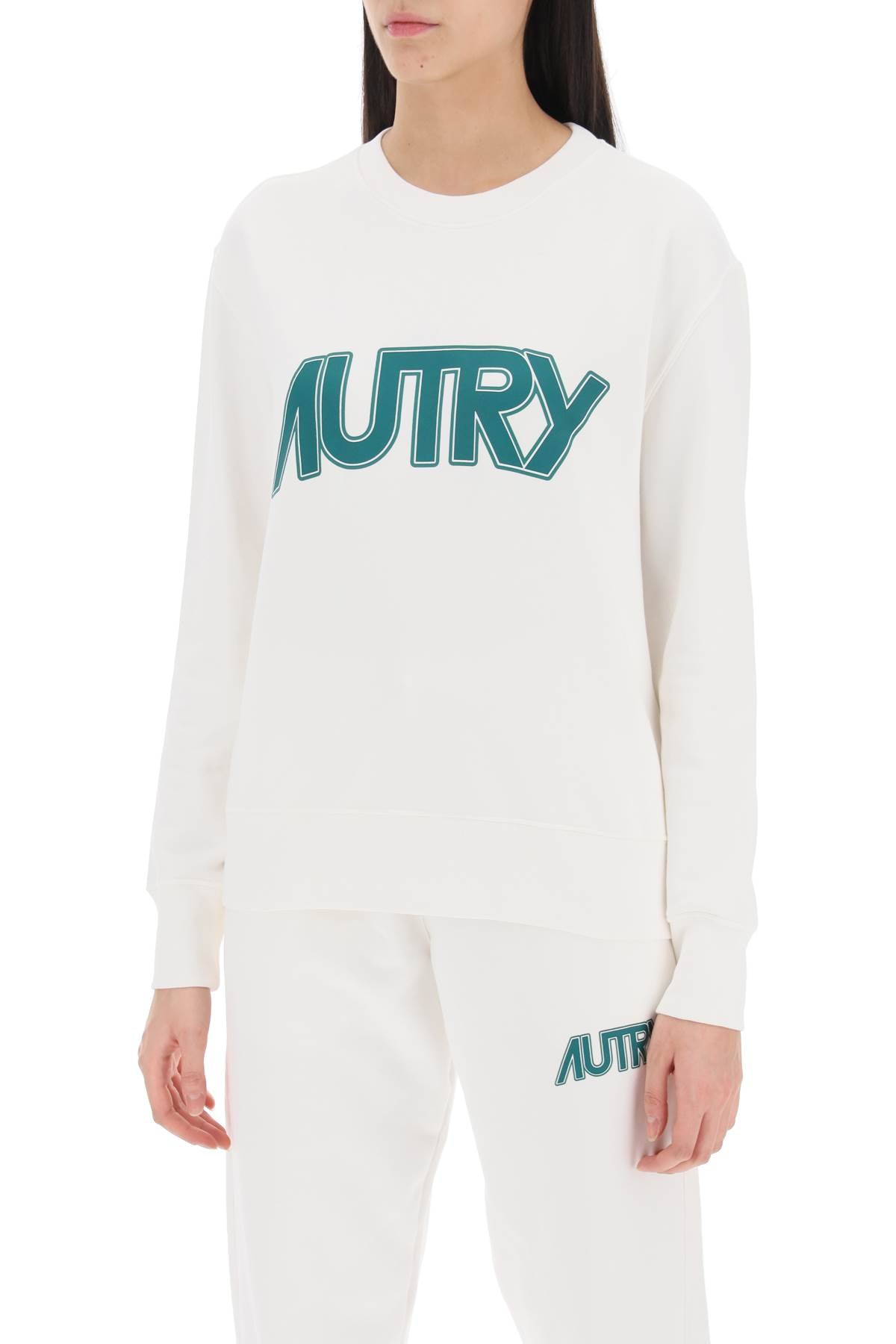 Autry Maxi Logo Print Sweatshirt image 3