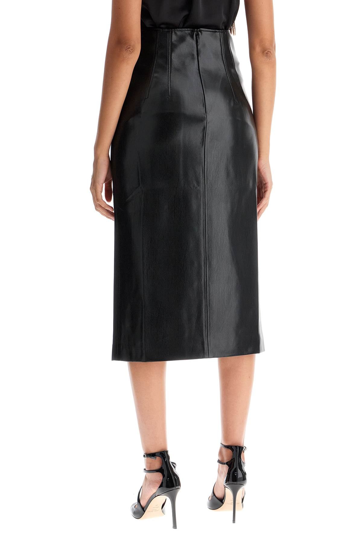 The Andamane Vegan Leather Tub Dress image 2