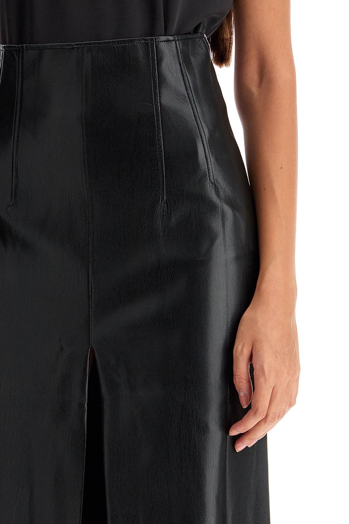 The Andamane Vegan Leather Tub Dress image 3