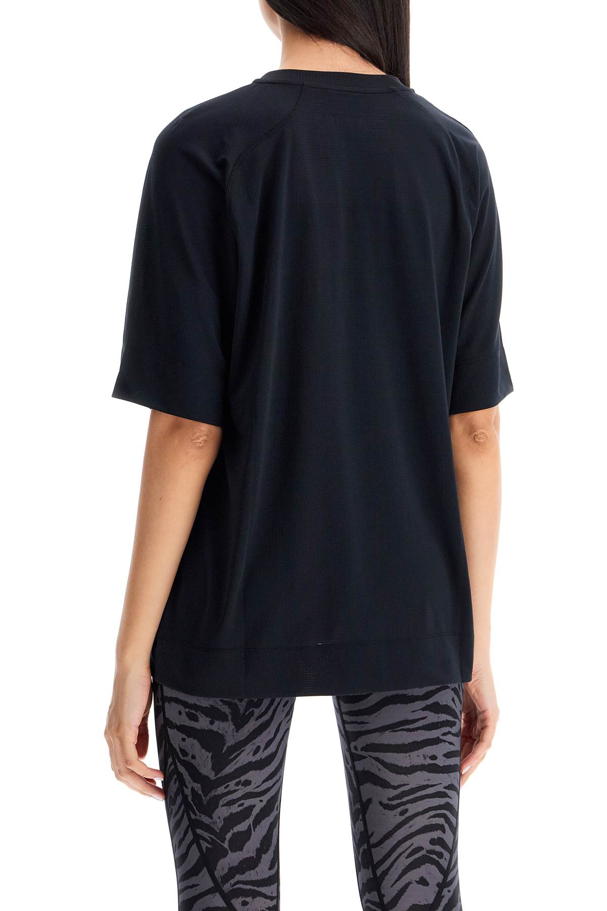 Ganni sporty mesh t-shirt for image 2