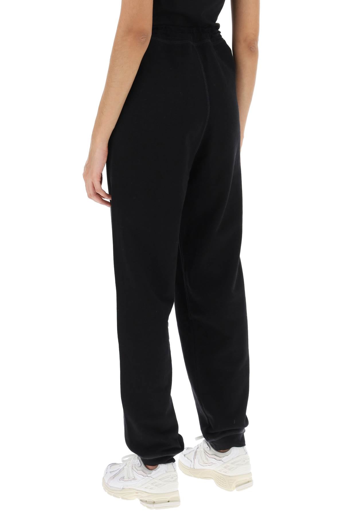 Ganni joggers in cotton french terry image 2