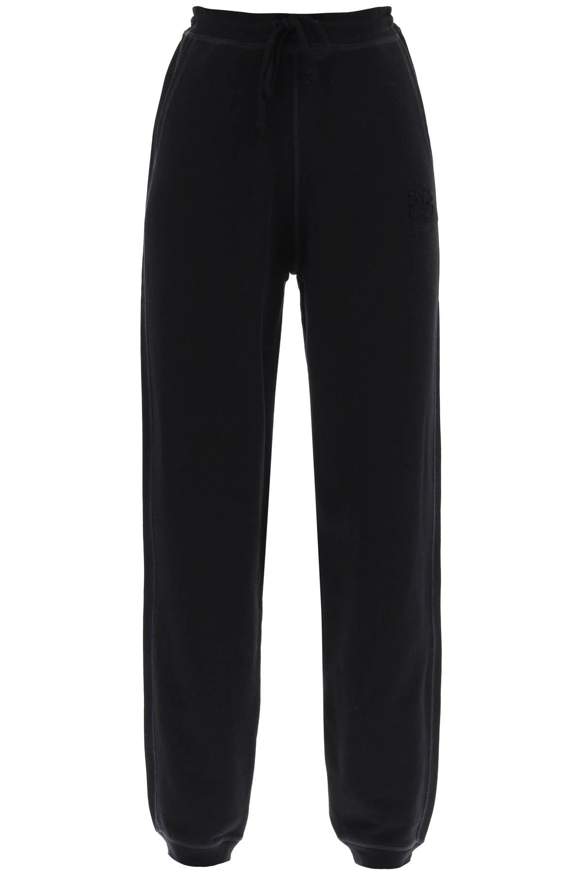 Ganni joggers in cotton french terry image 0