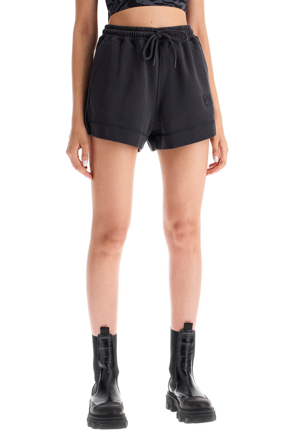 Ganni sweatshirt fabric shorts image 1