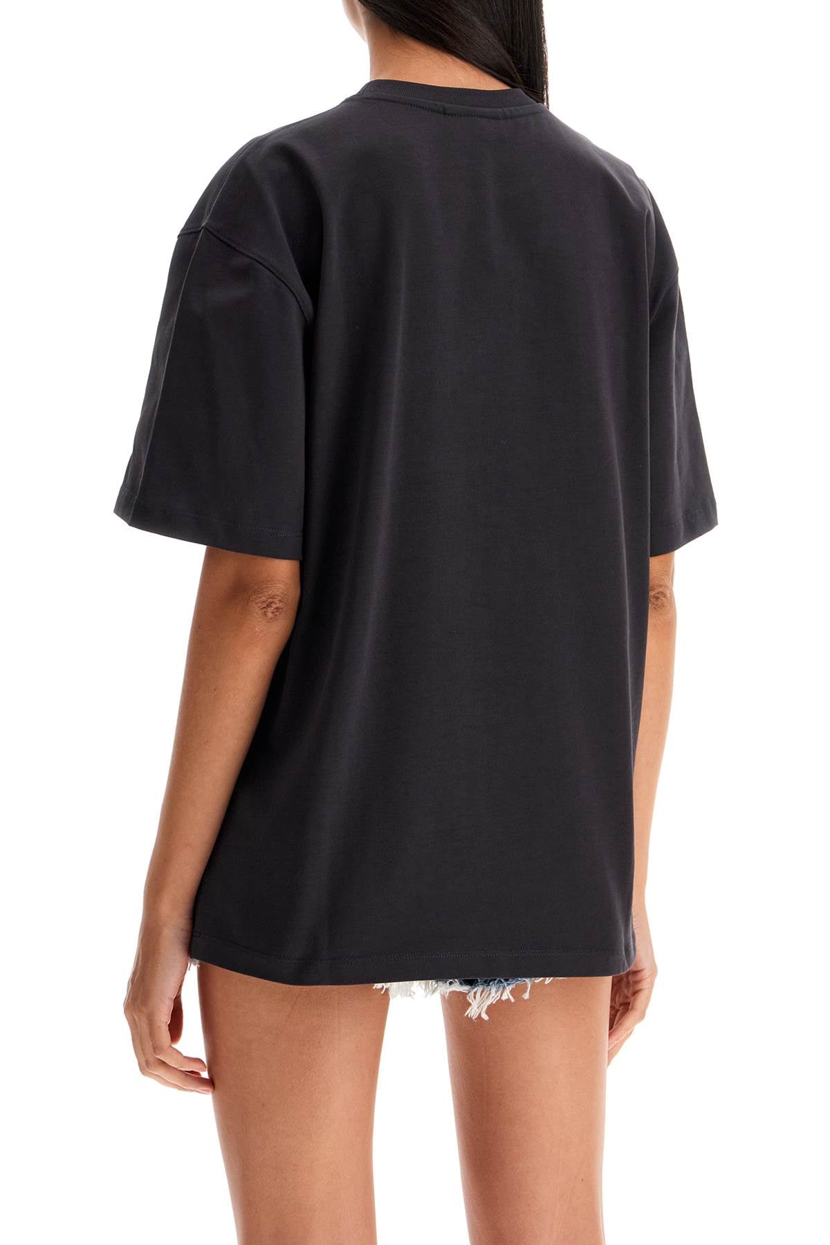 Ganni embroidered oversized t image 2