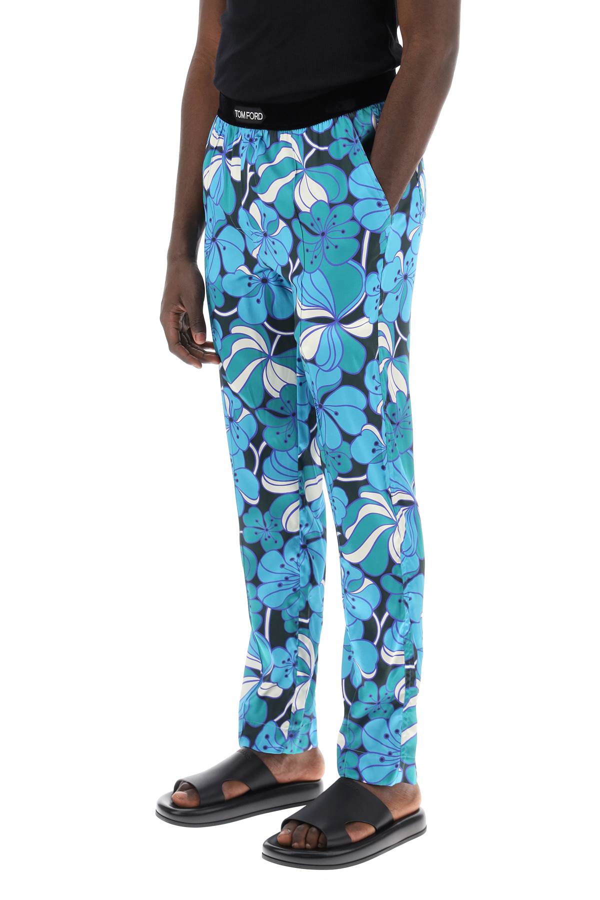 Tom Ford Floral Silk Pajama Pants image 3