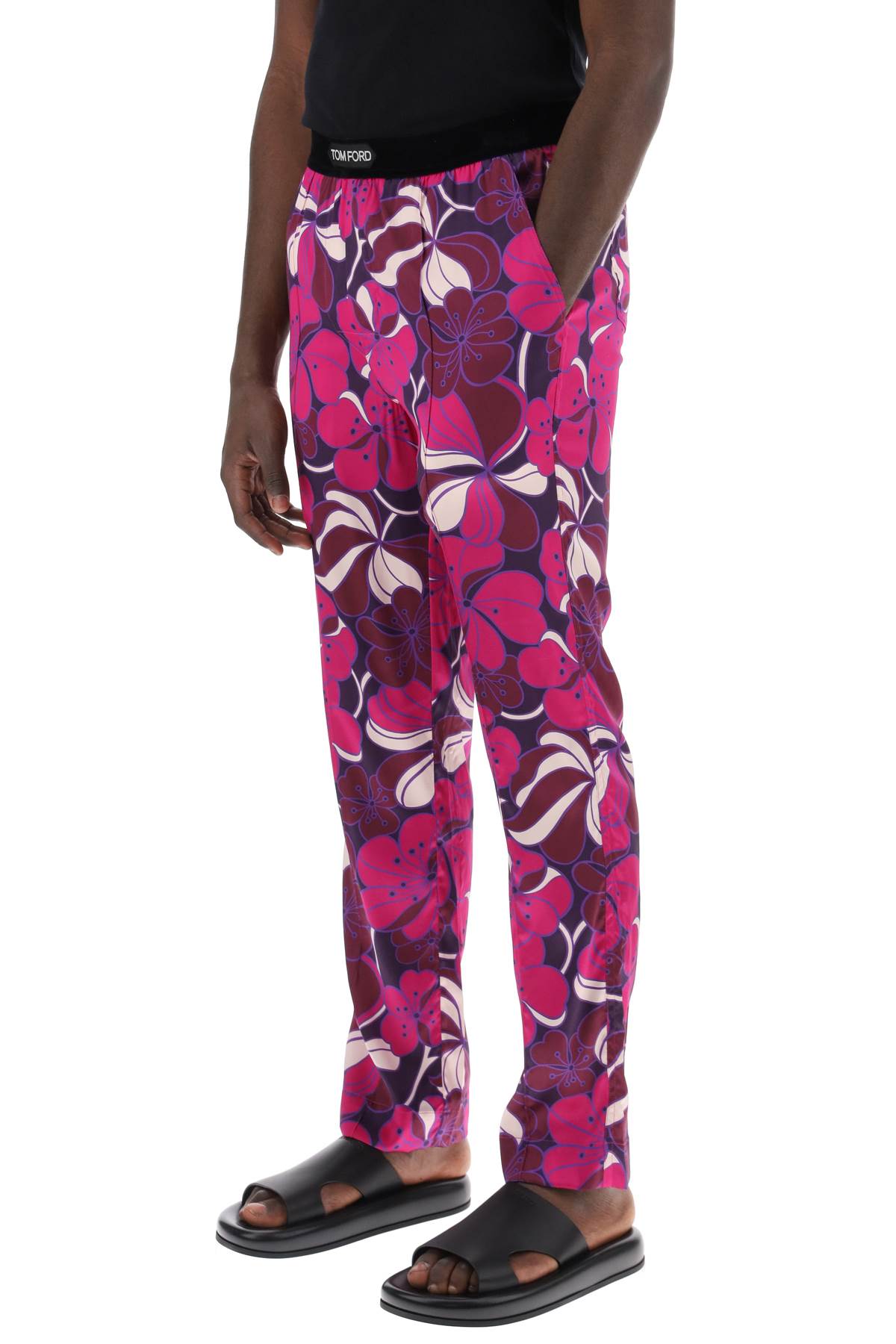 Tom Ford Floral Silk Pajama Pants image 3