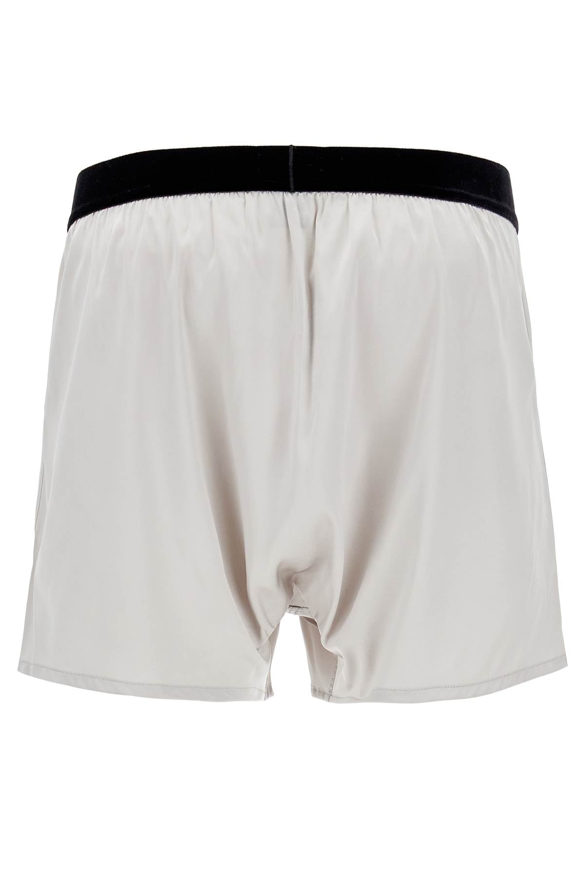 Tom Ford Silk Satin Boxer Shorts with Logo image 1