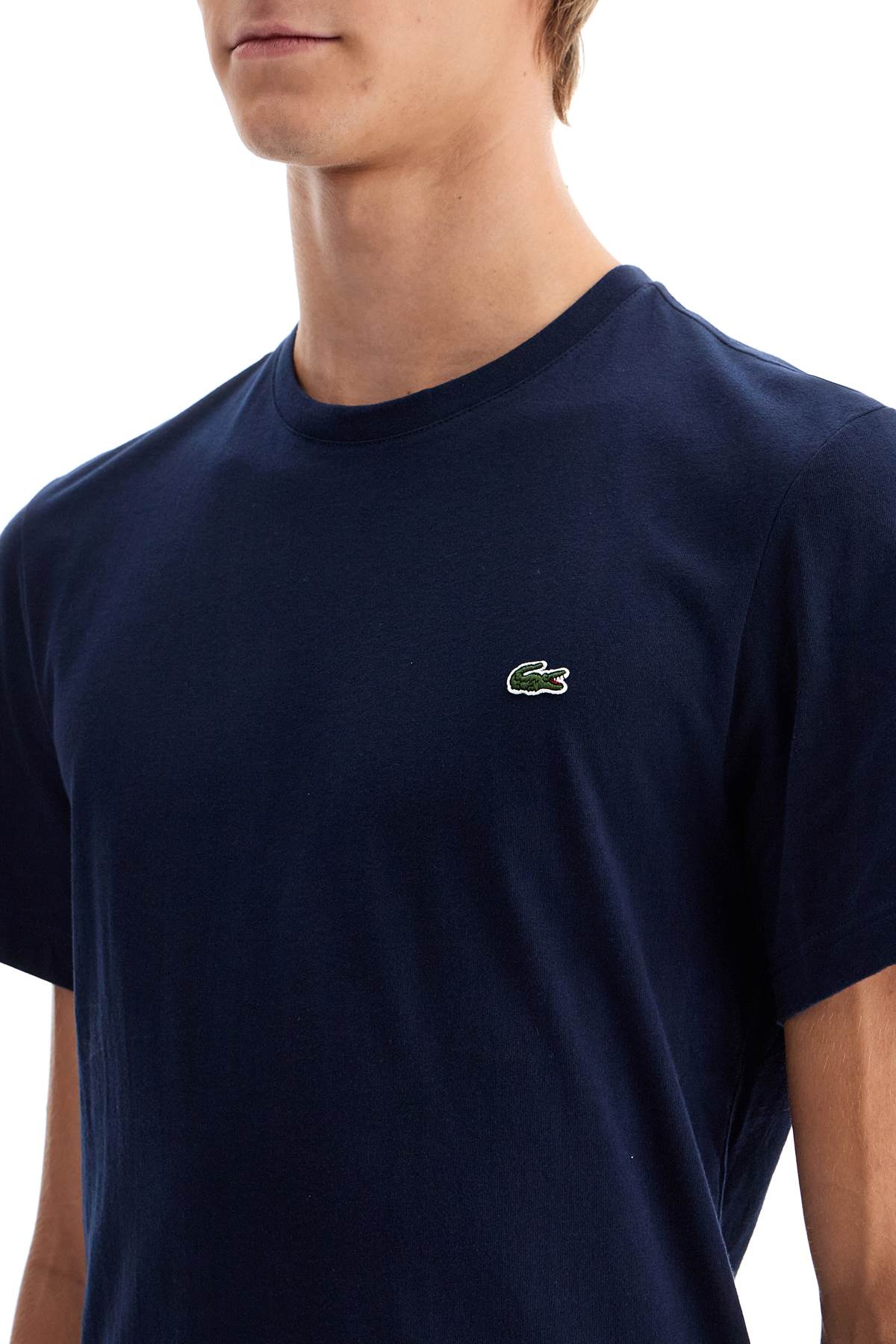 Lacoste t-shirt with patch logo design image 3