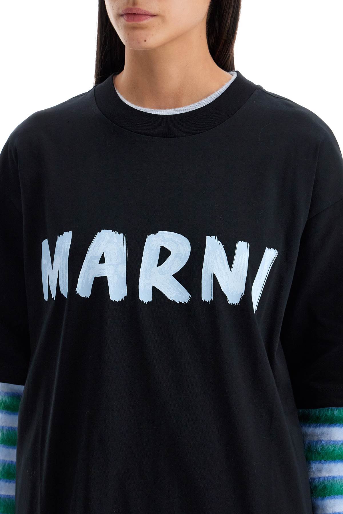 Marni oversized logo t image 3