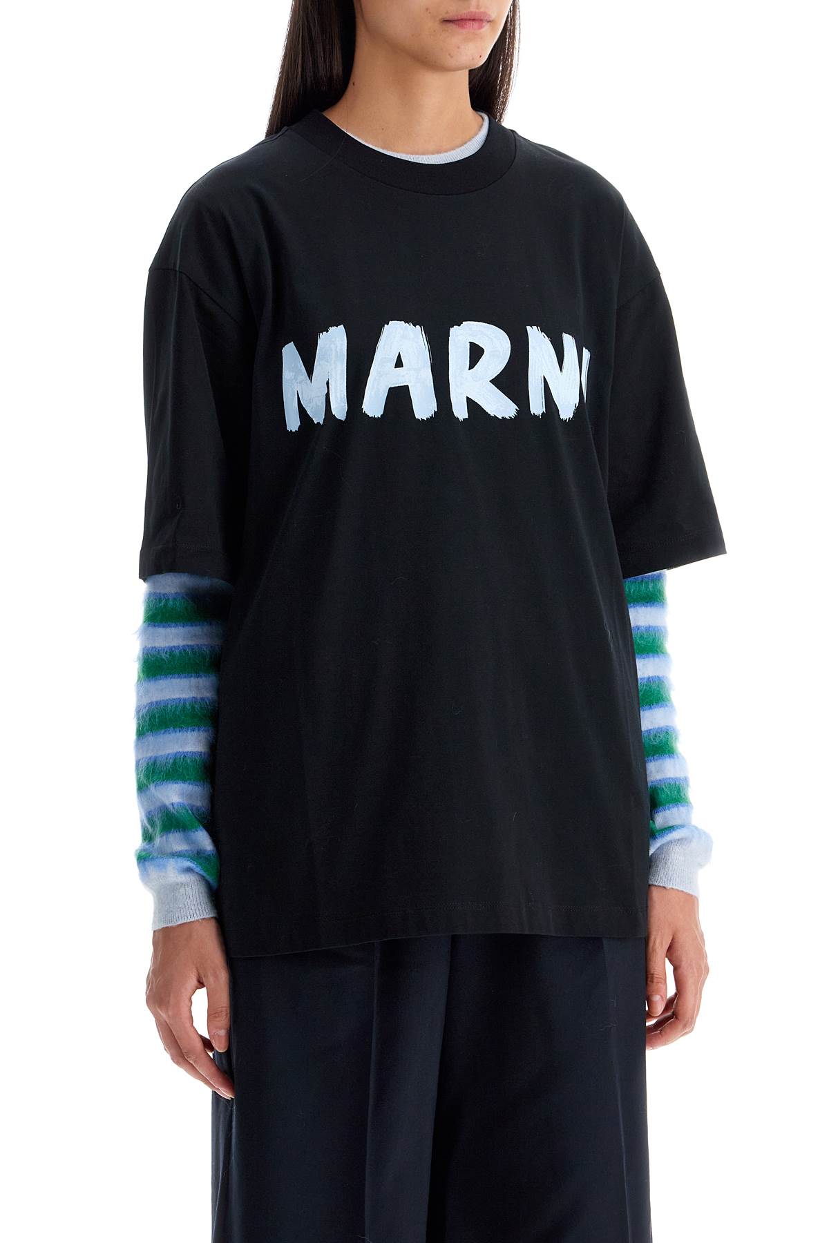 Marni oversized logo t image 1