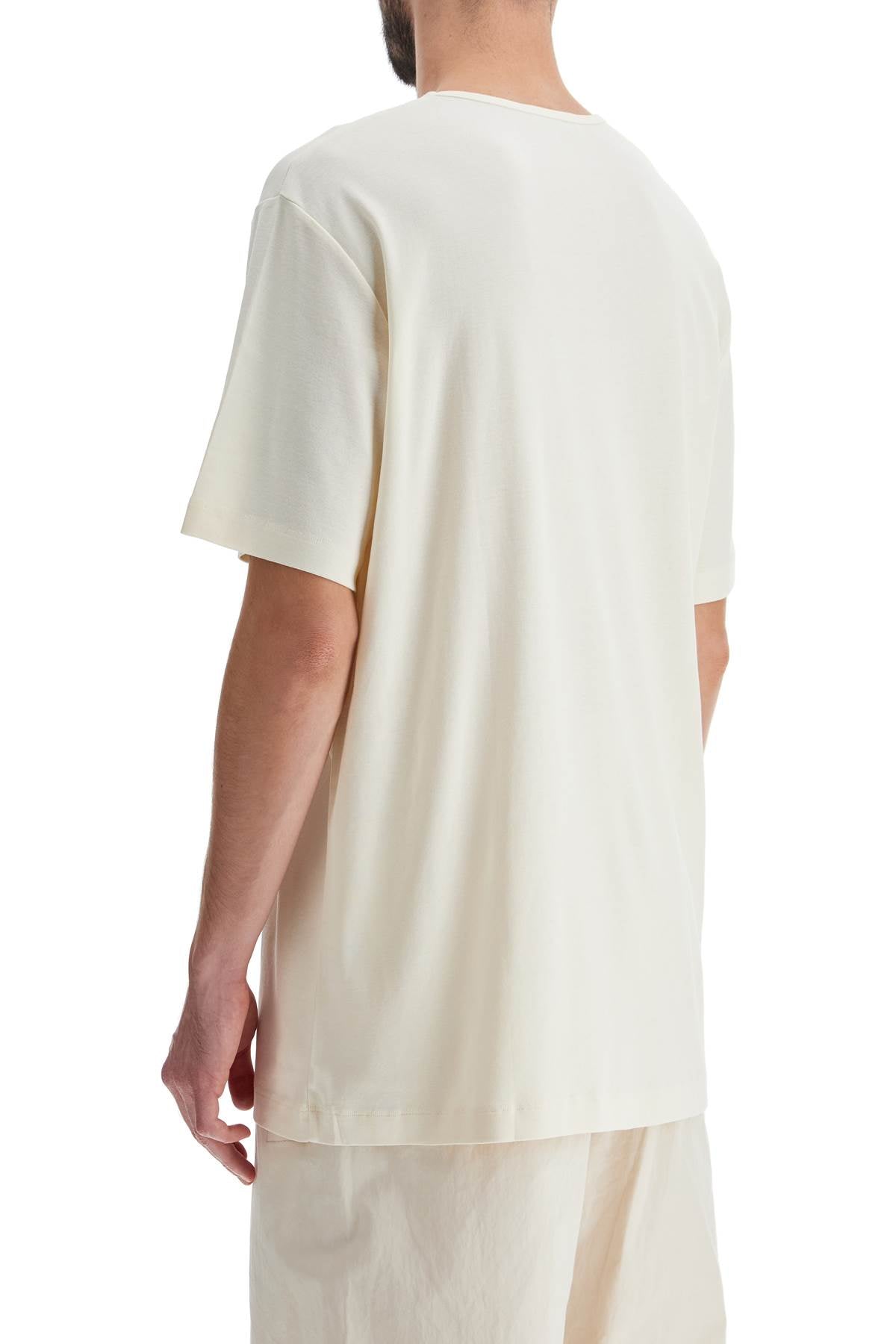 Lemaire Wide Ribbed Crew Neck T-Shirt image 2