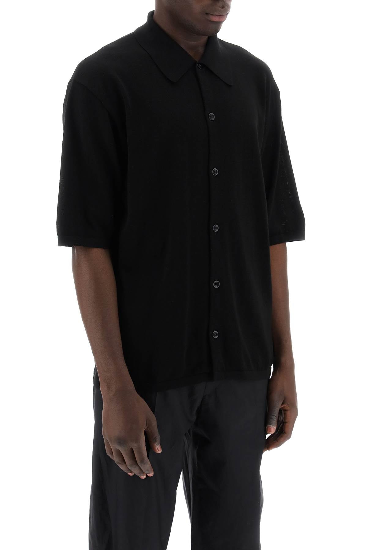 Lemaire short-sleeved knit shirt for image 1