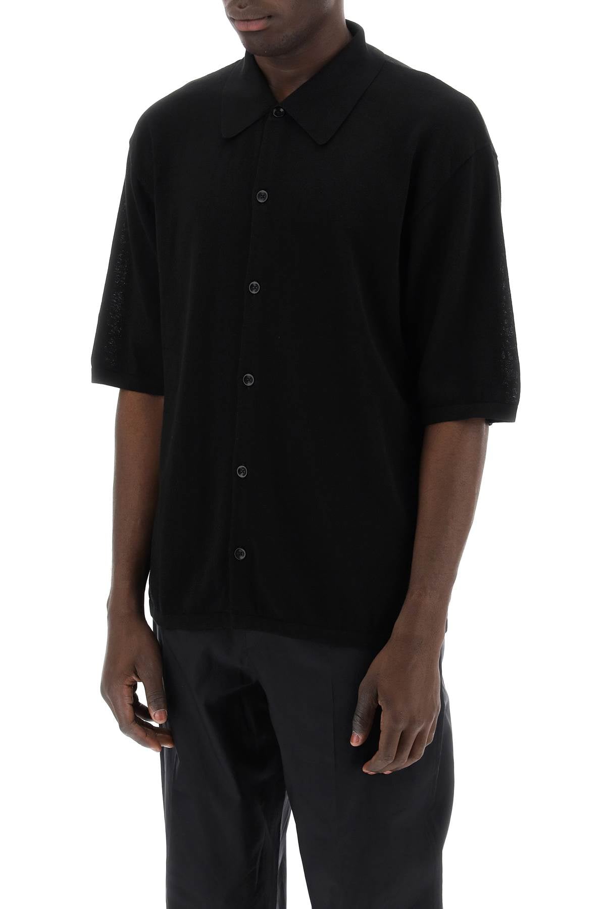 Lemaire short-sleeved knit shirt for image 3